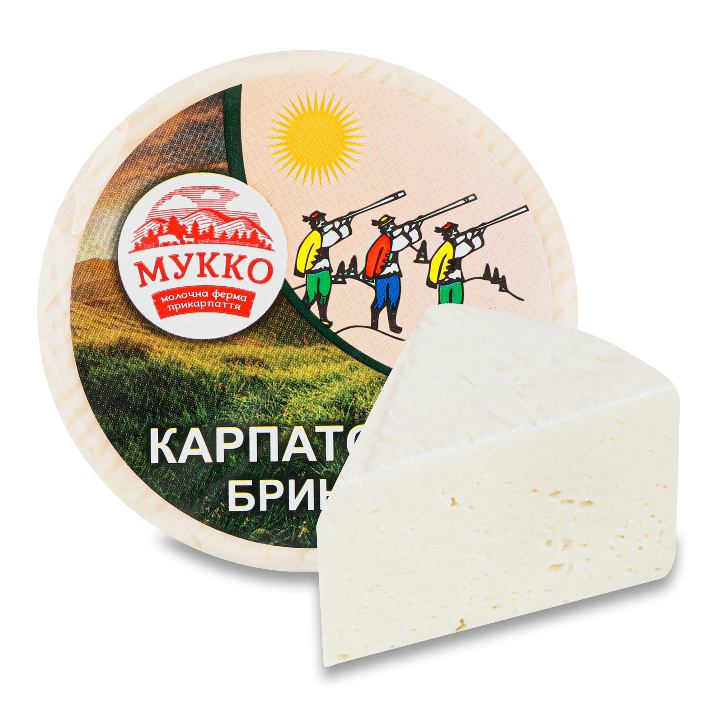 Mukko cheese Carpathian cheese 48,3% 3