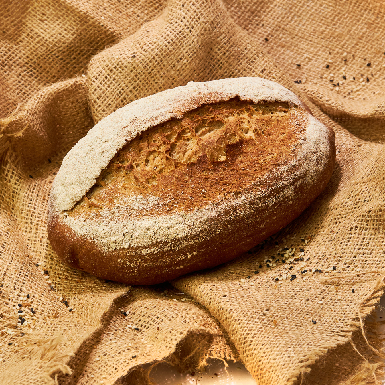 Хліб житньо-пшеничний на заквасці 350г
