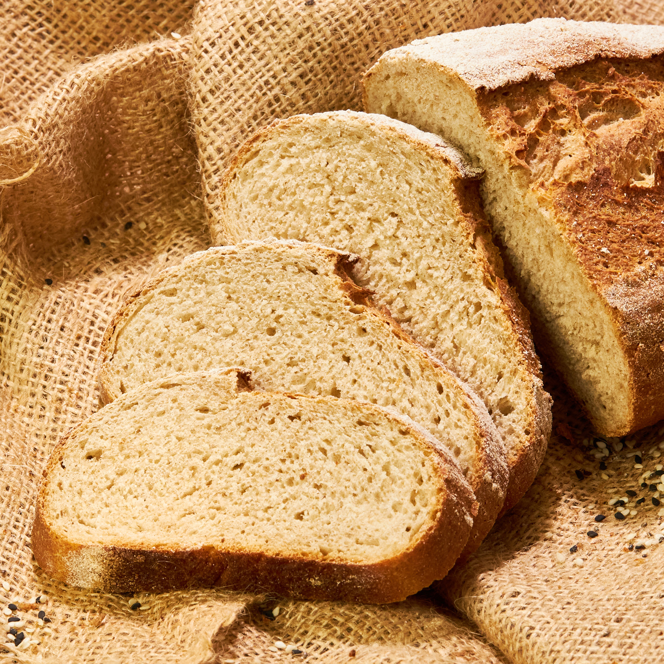 Хлеб ржано-пшеничный на закваске 350г 2