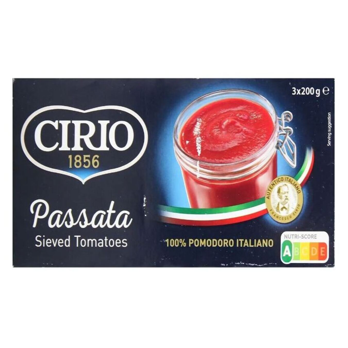 Пюре Cirio Пассата з томатів 3х200г