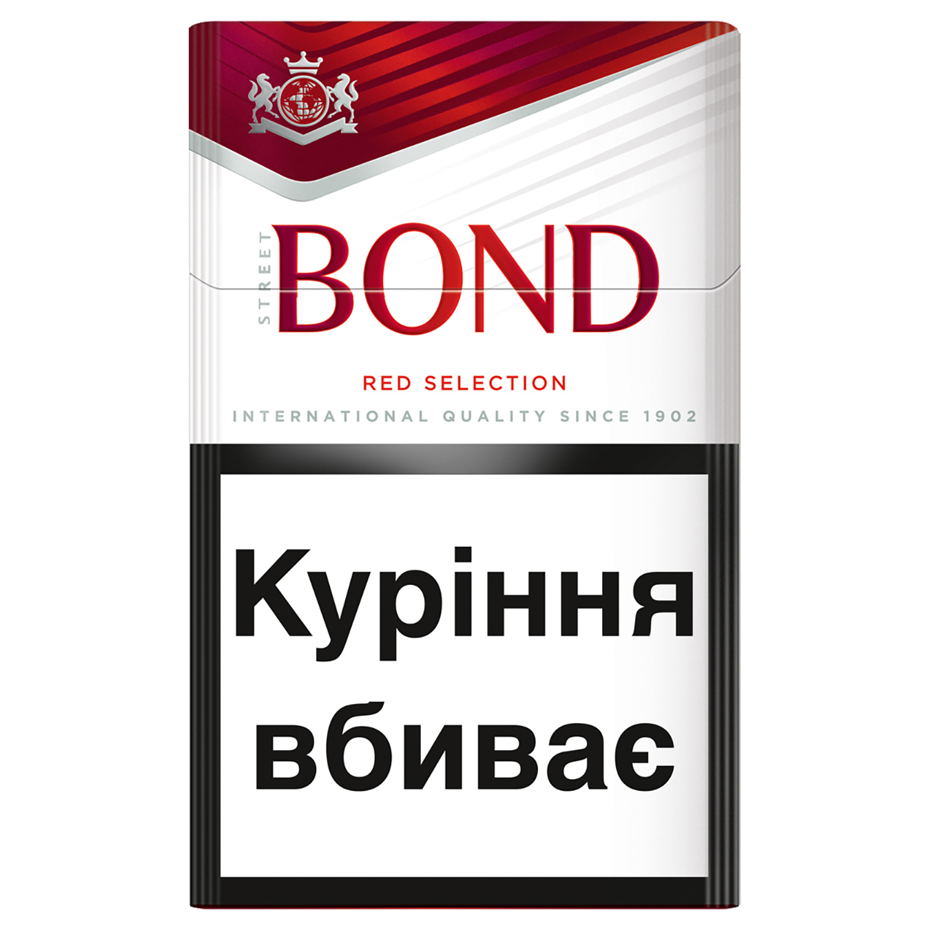 Cigarettes Bond Street Red Selection 20pcs (the price is indicated without excise tax)