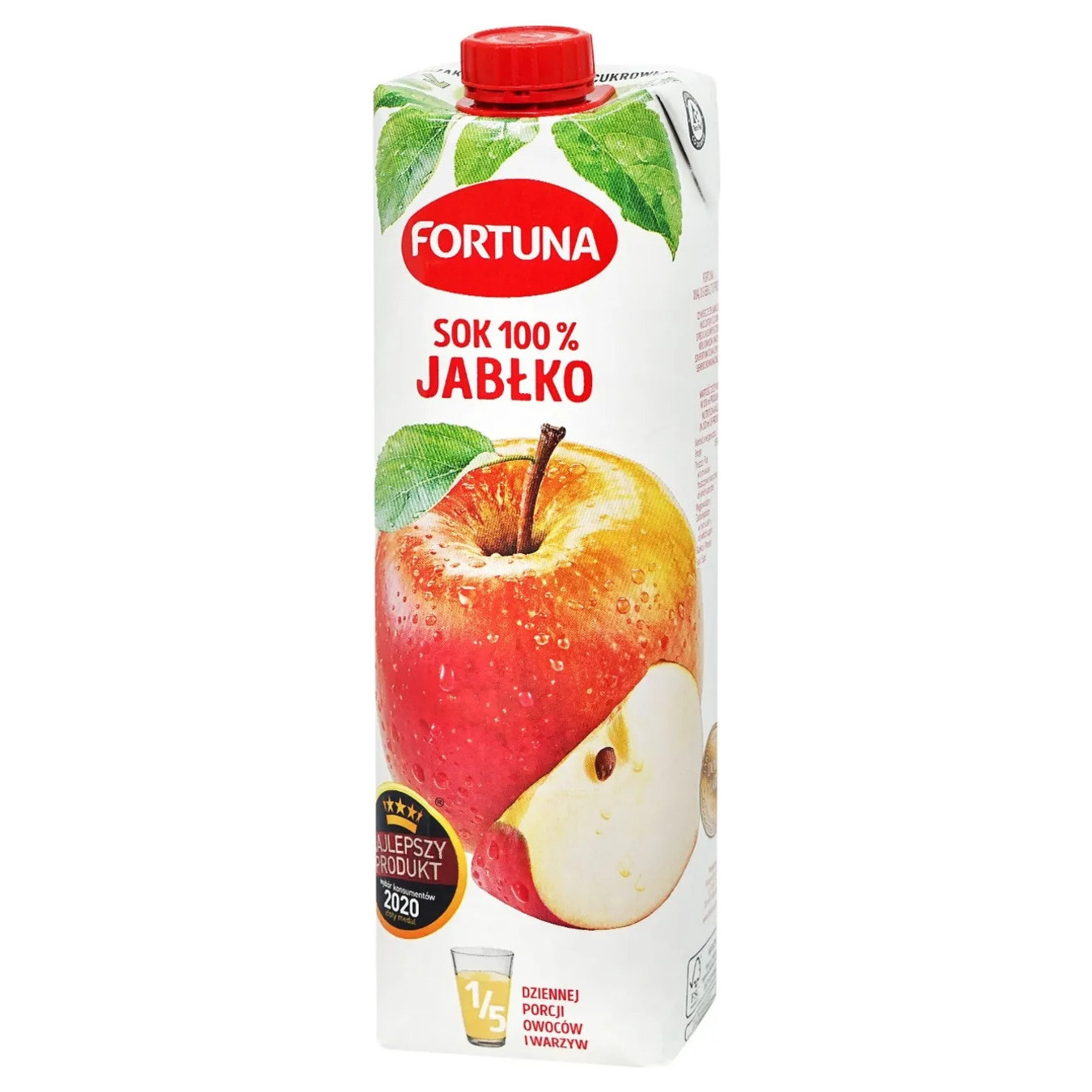 Сок Fortuna яблоко 1л 2