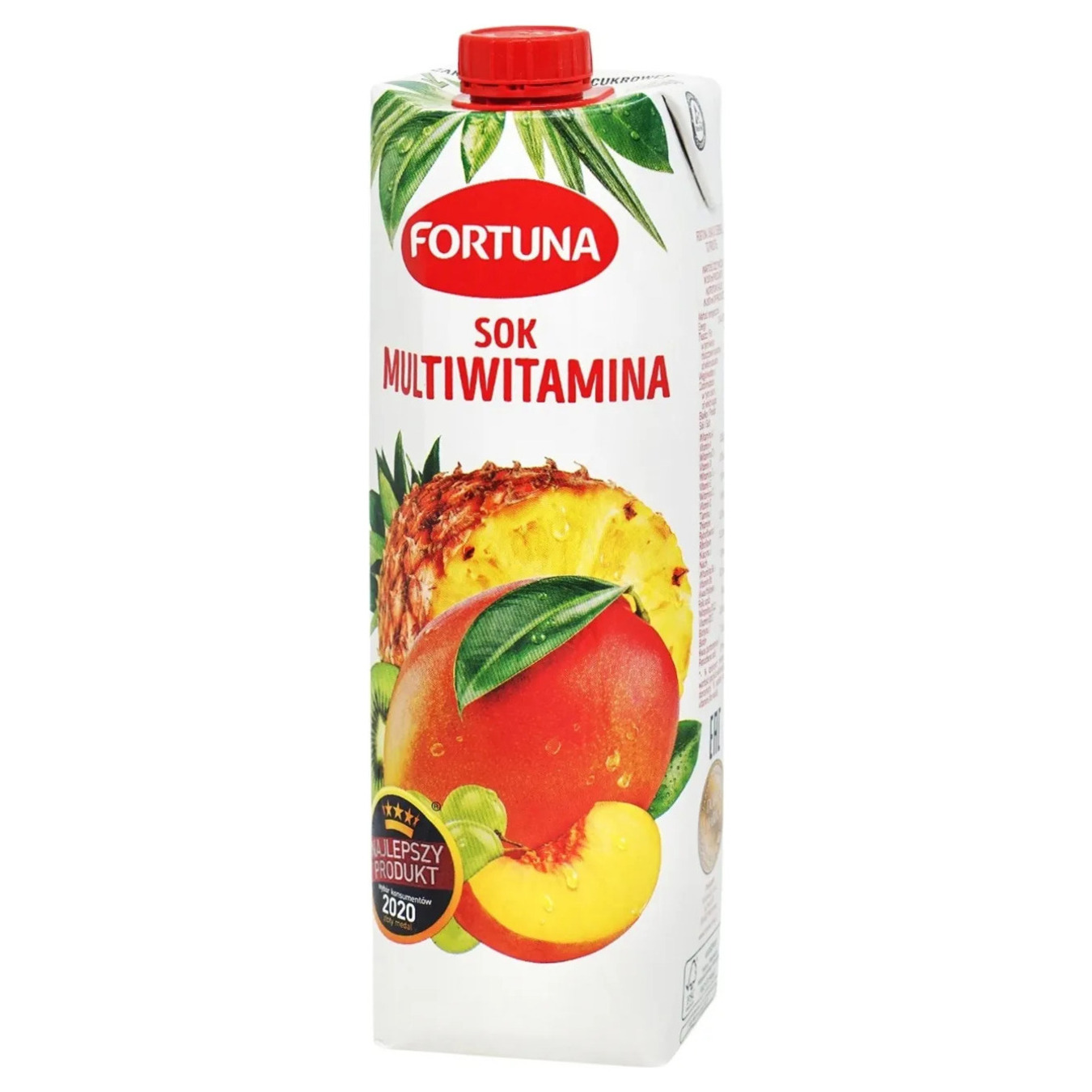 Сок Fortuna мультивитамин-апельсин 1л 2