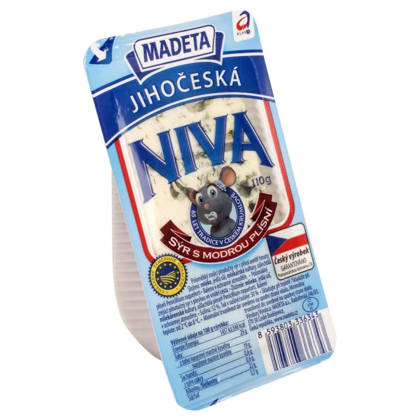 Сир Niva Madeta з блакитною пліснявою 110г