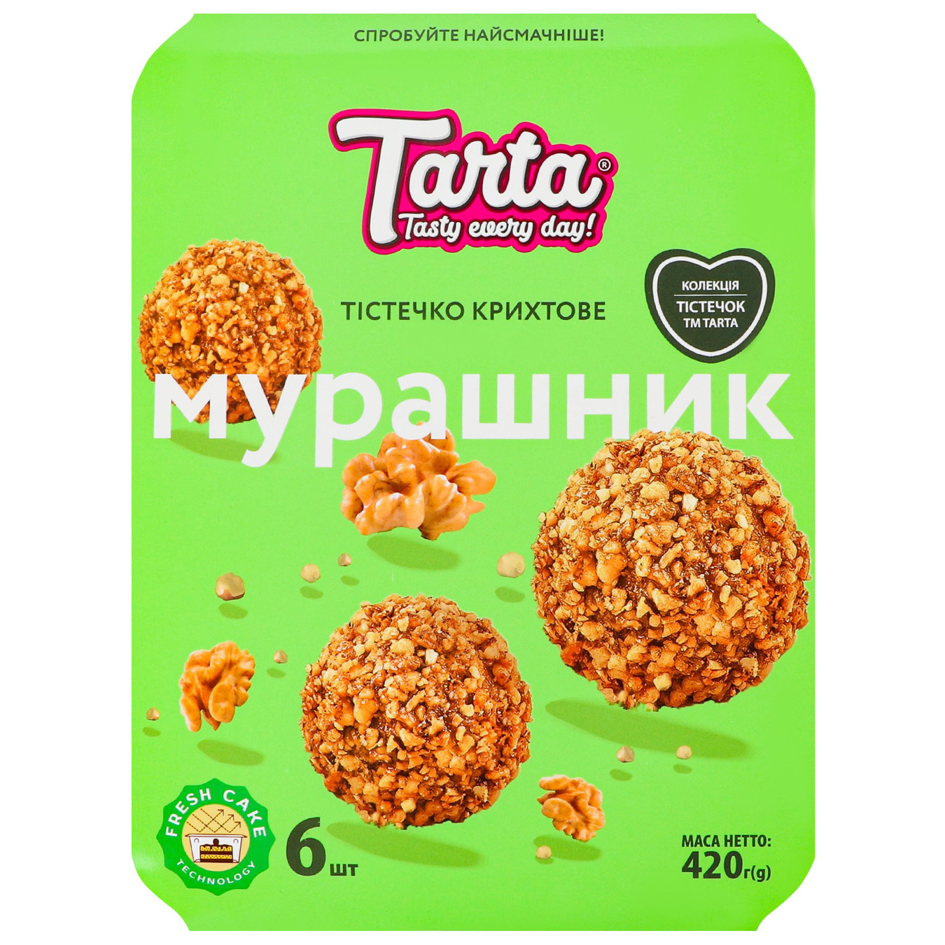Пирожное Tarta Муравейник крохотное 420г