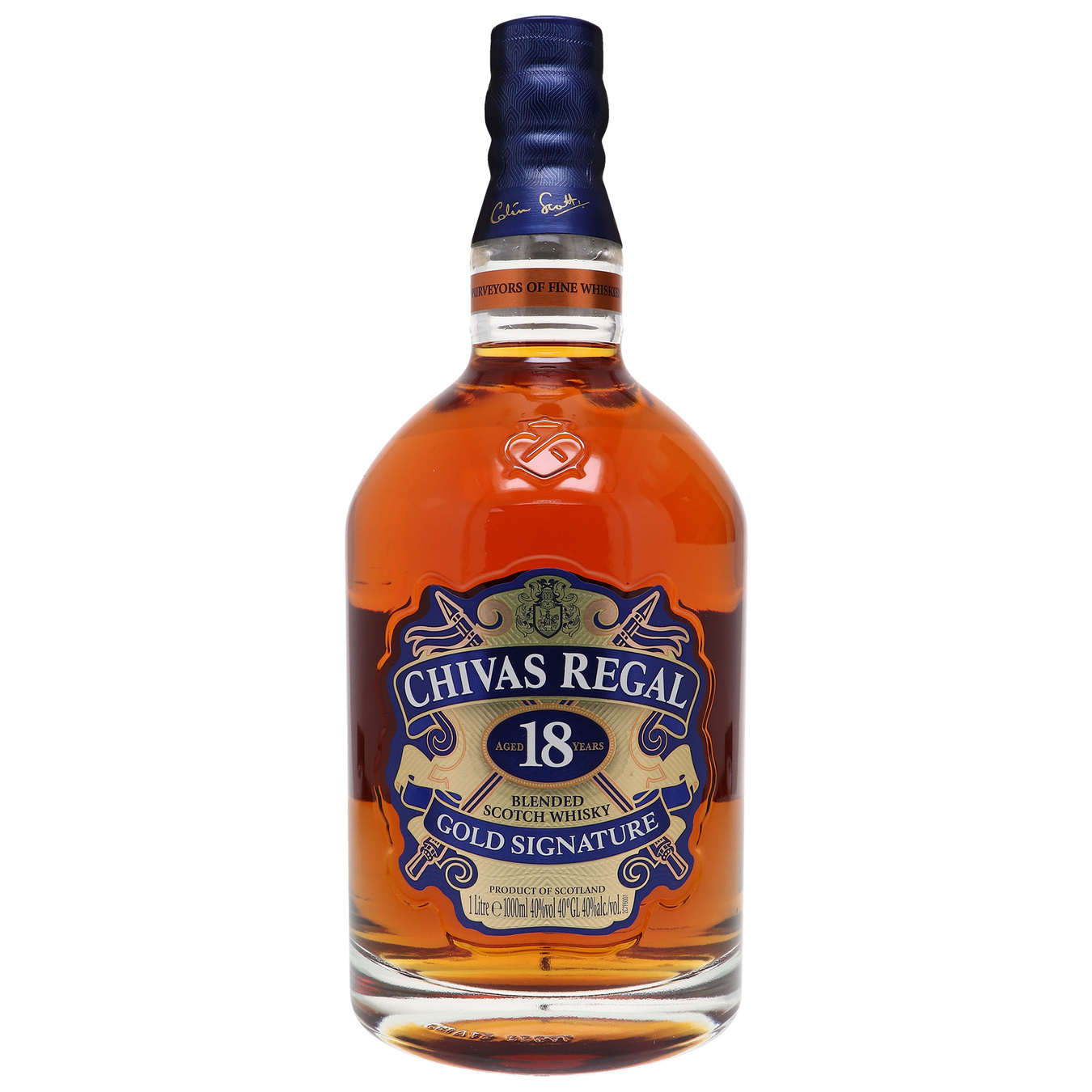 Виски Chivas Regal 18YO купажированное 40% 1л 3