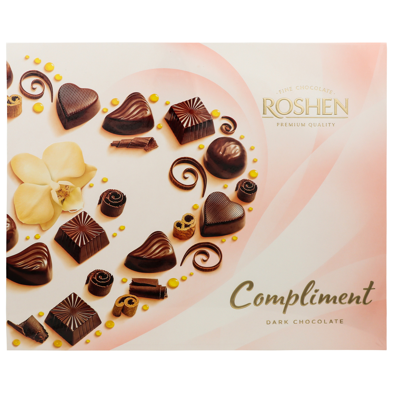 Цукерки Roshen Compliment шоколадні асорті 145г