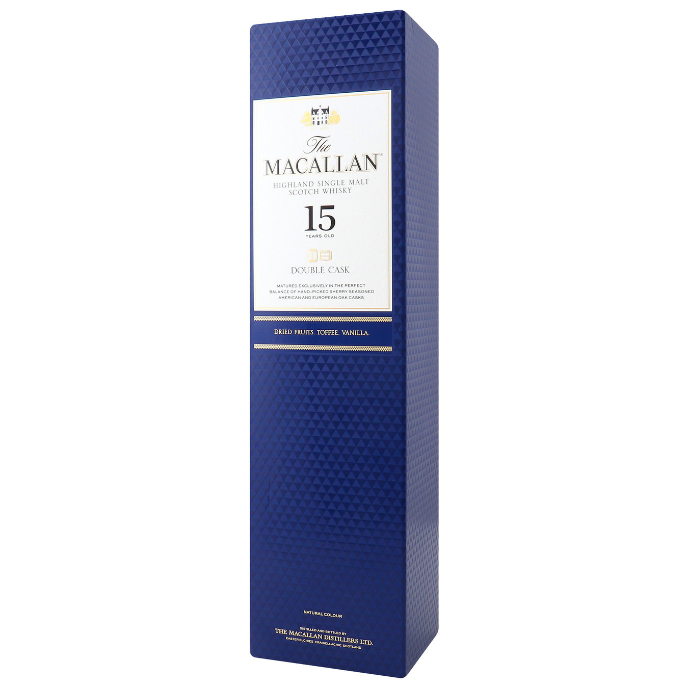 Виски The Macallan 15YO Double Cask 43% 0.7л 2