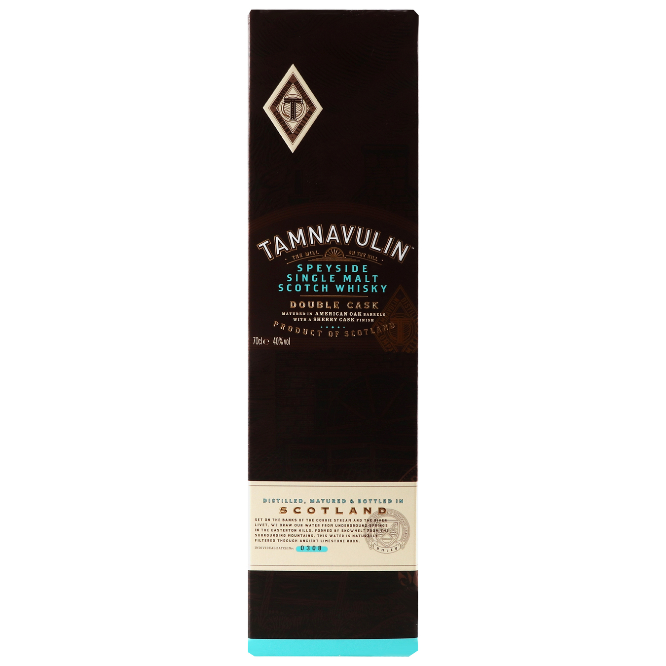 Виски Tamnavulin Speyside Single Malt 8 лет 40% 0,7л 2