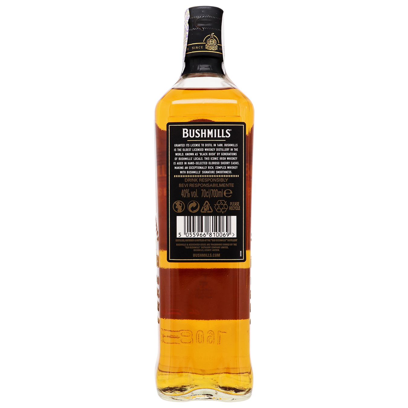 Виски Bushmills Black Bush Irish 40% 0.7л 2
