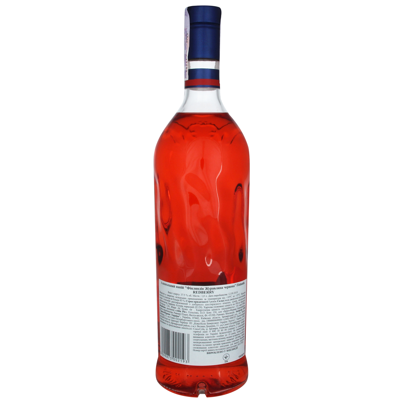 Finland Redberry Vodka 0,4 1L 2