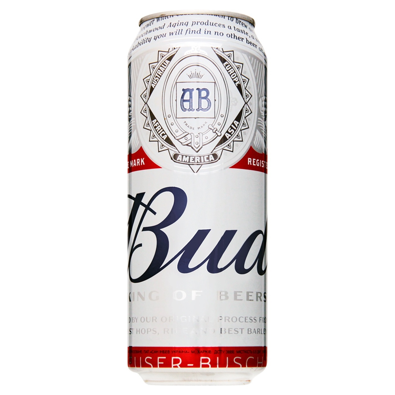 Пиво светлое BUD 5% 0,5л