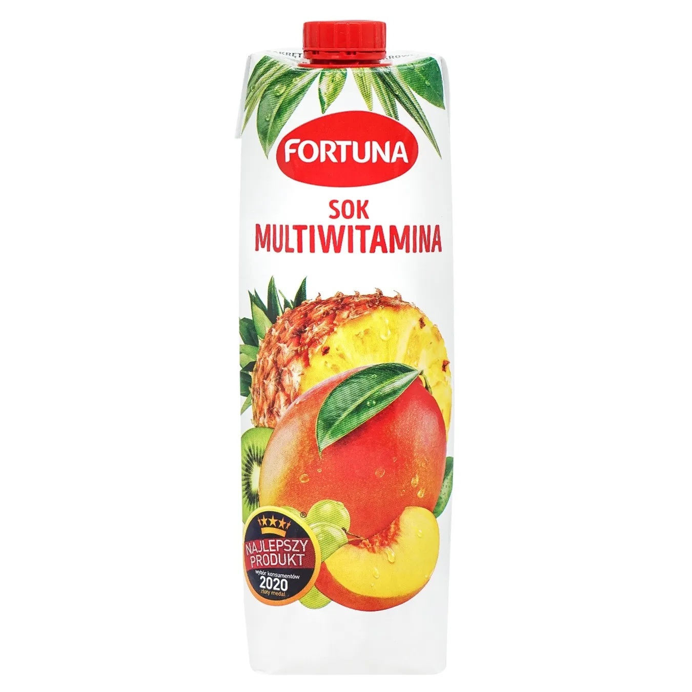 Сок Fortuna мультивитамин-апельсин 1л
