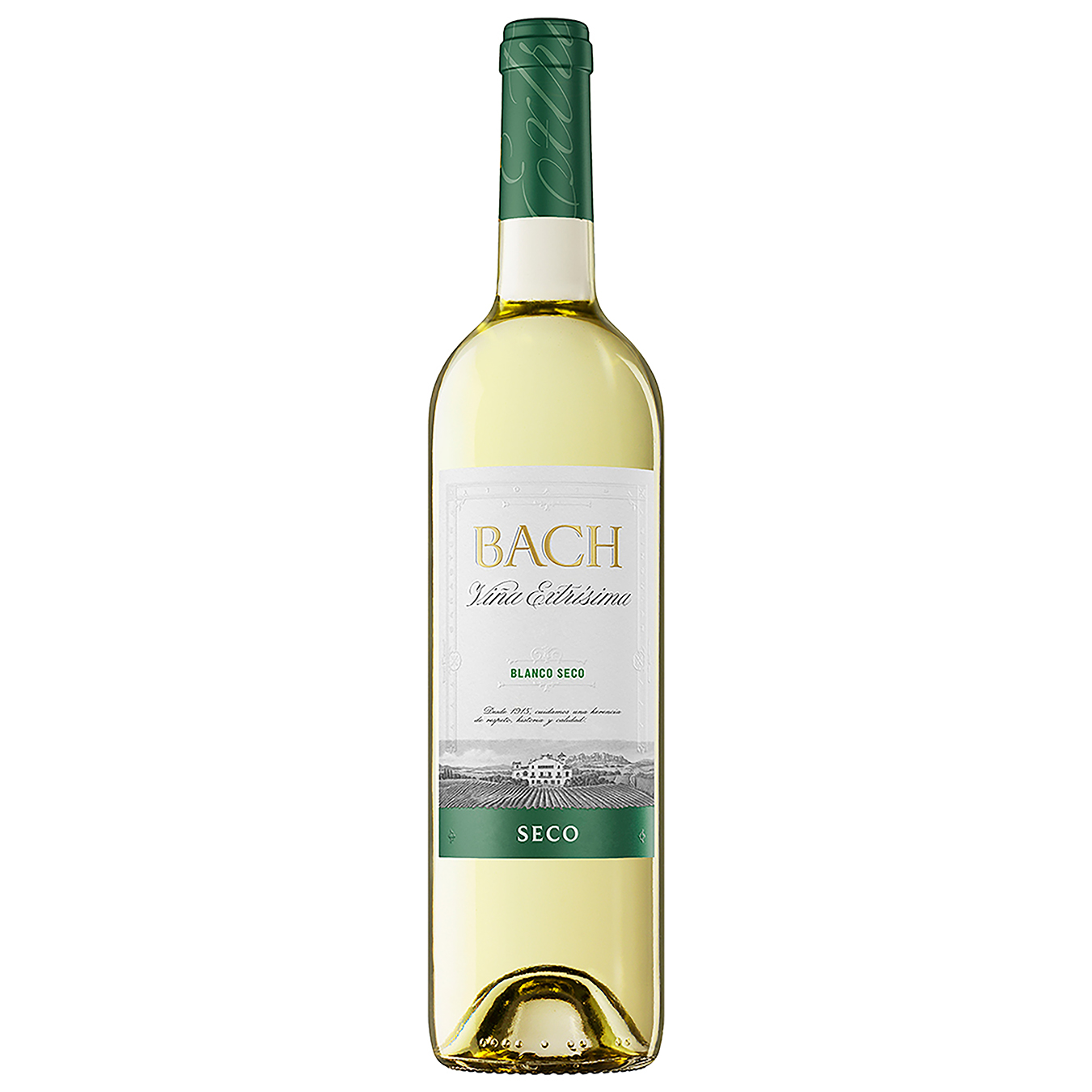 Вино Bach Vina Extrisima Blanco Catalunya DO біле сухе 12% 0,75л