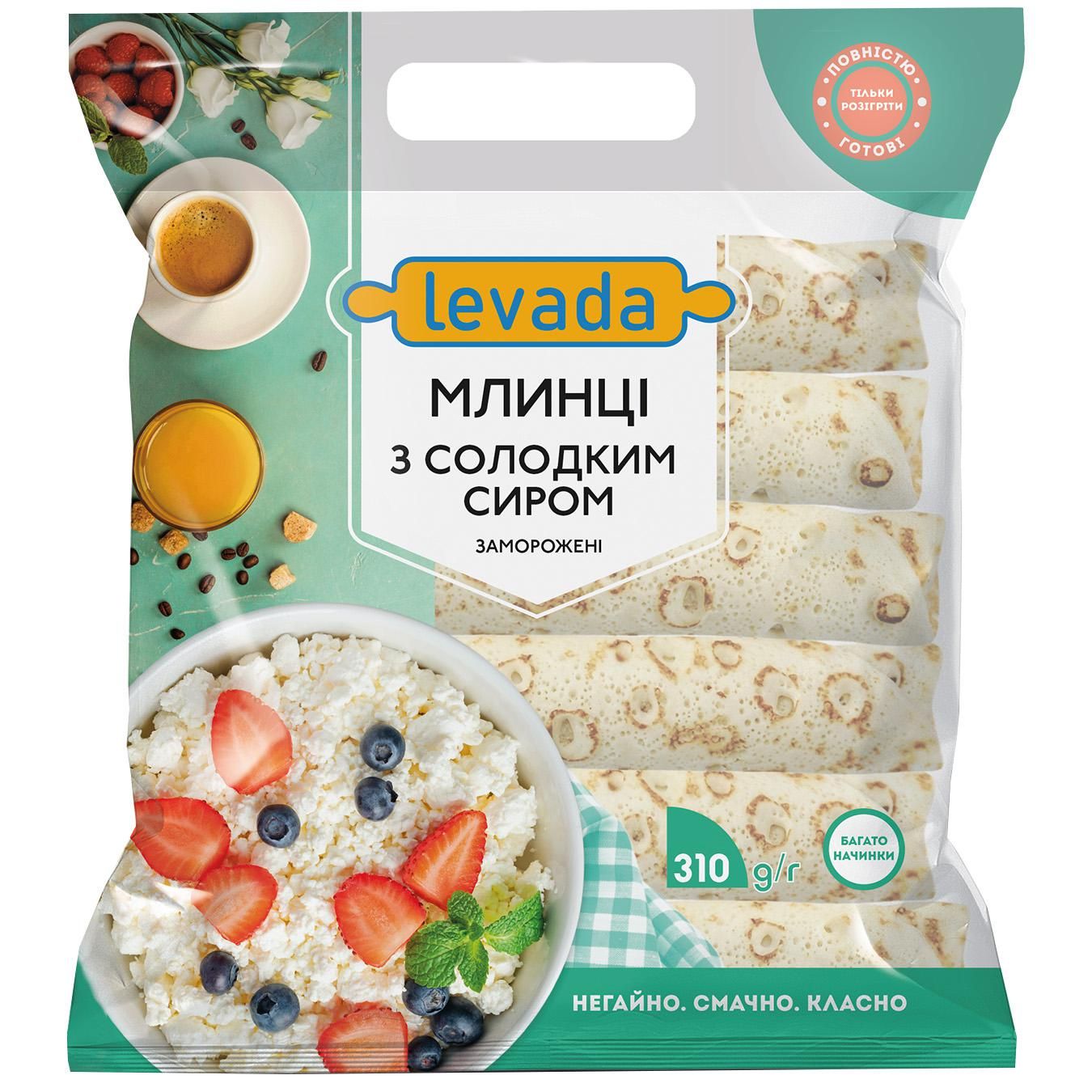 Levada pancakes with sweet cheese 310g