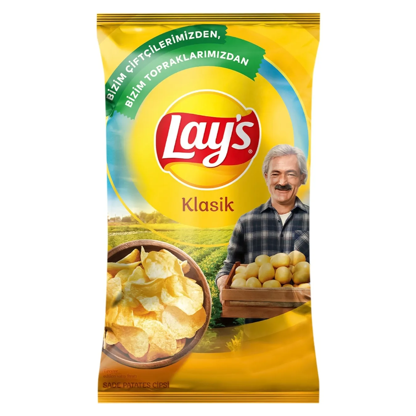 Lay's classic potato chips 104g