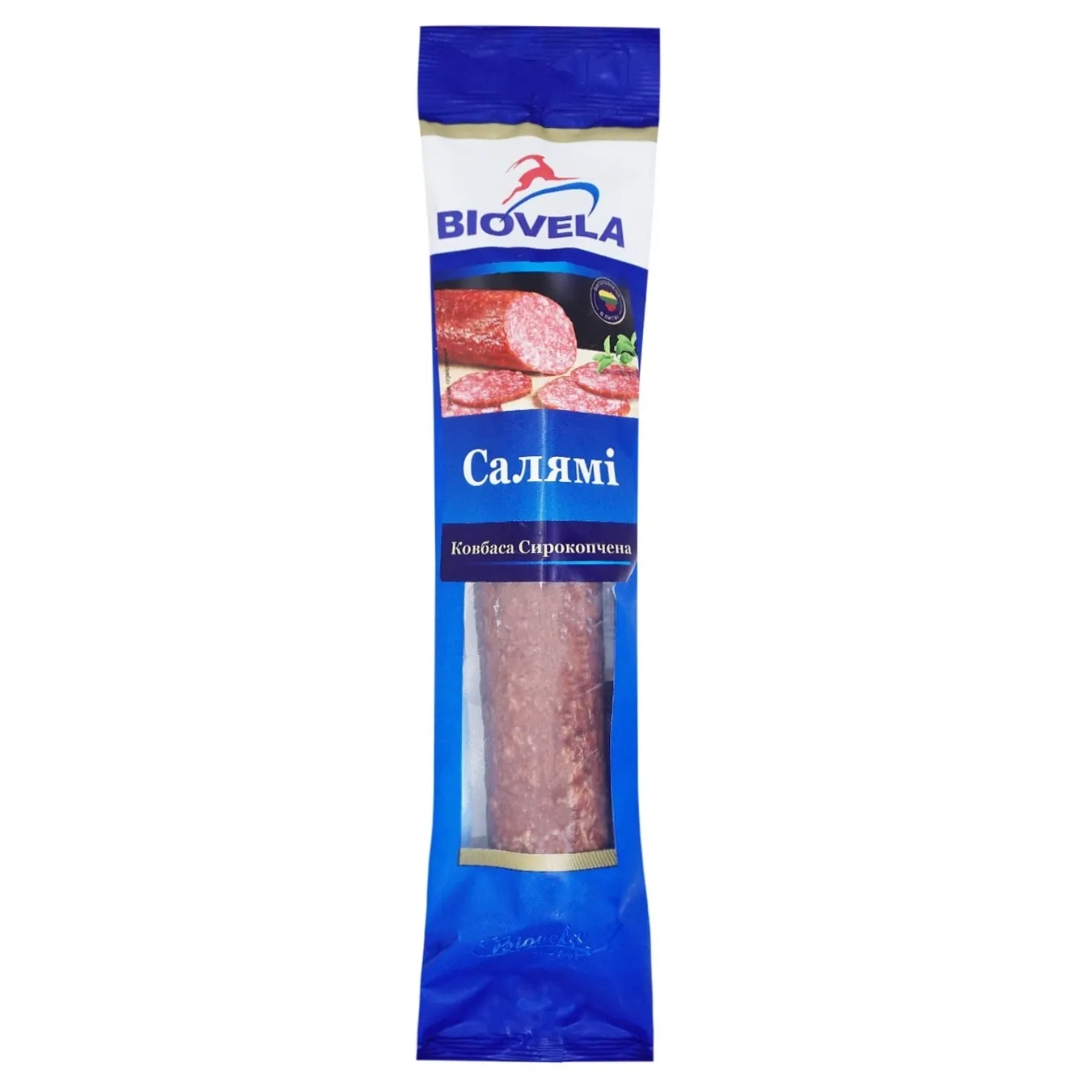 Biovela Salami sausage raw smoked 230g