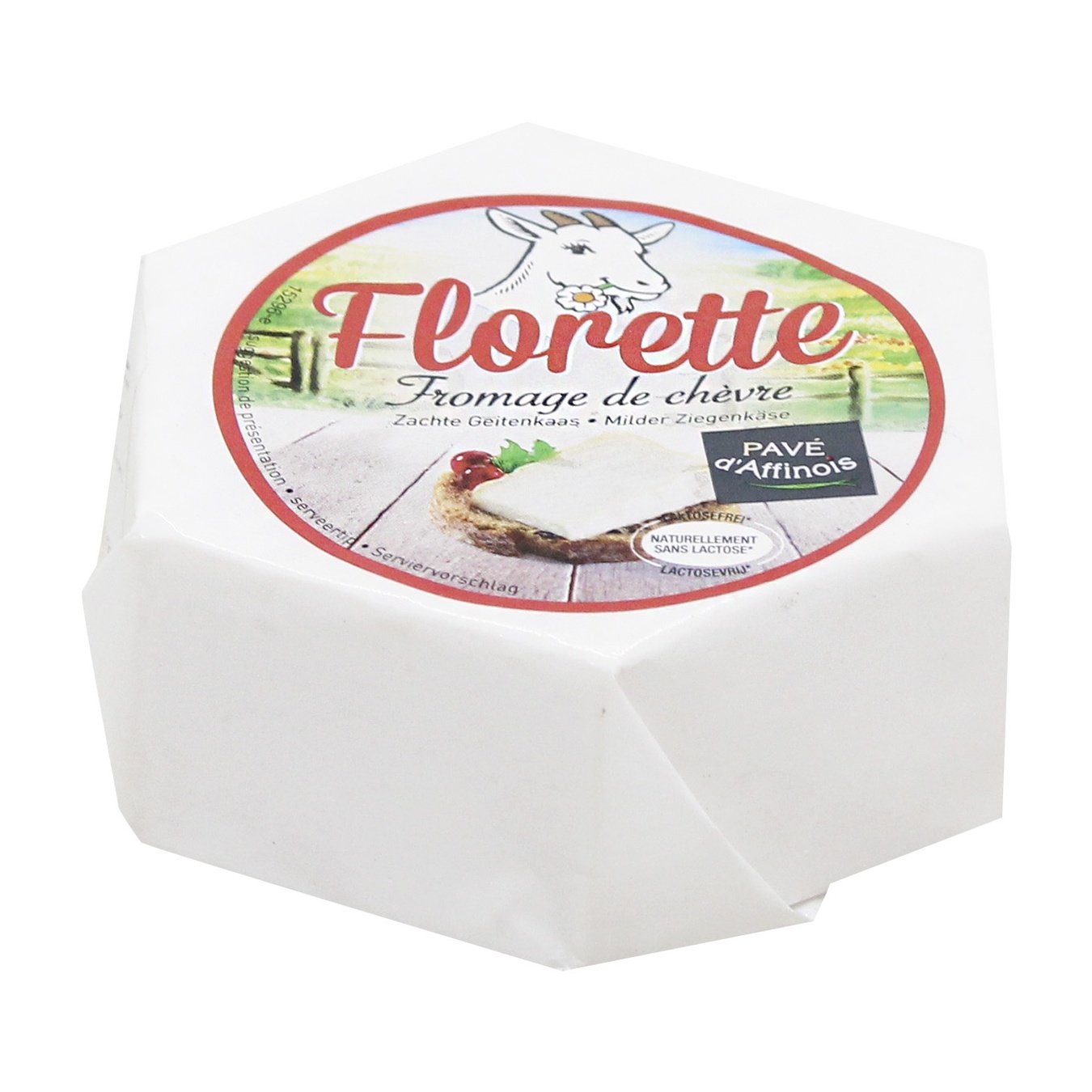 Сыр Pave d’Affinois Florette козьий мягкий 45% 125г