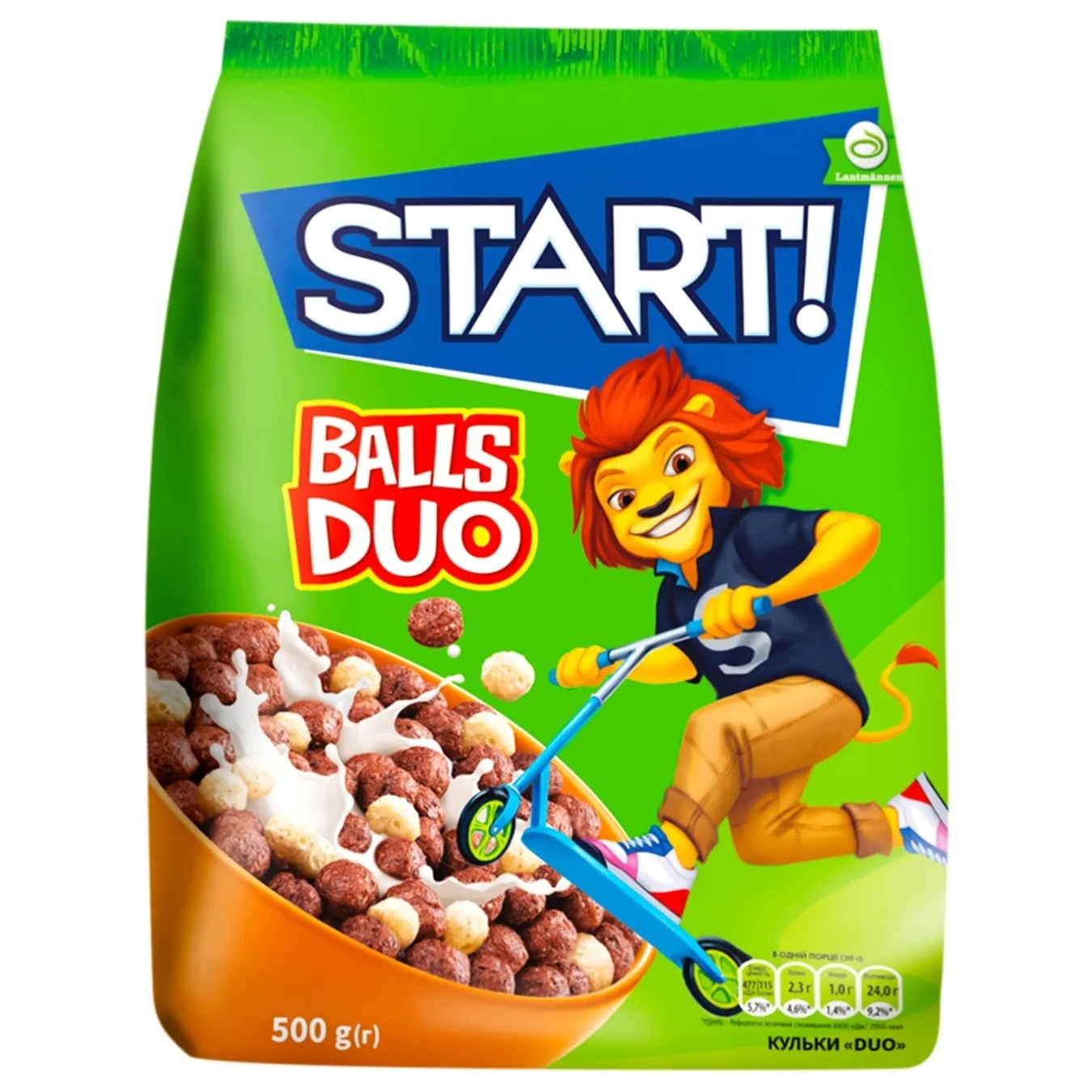 Кульки Duo Start! 500г