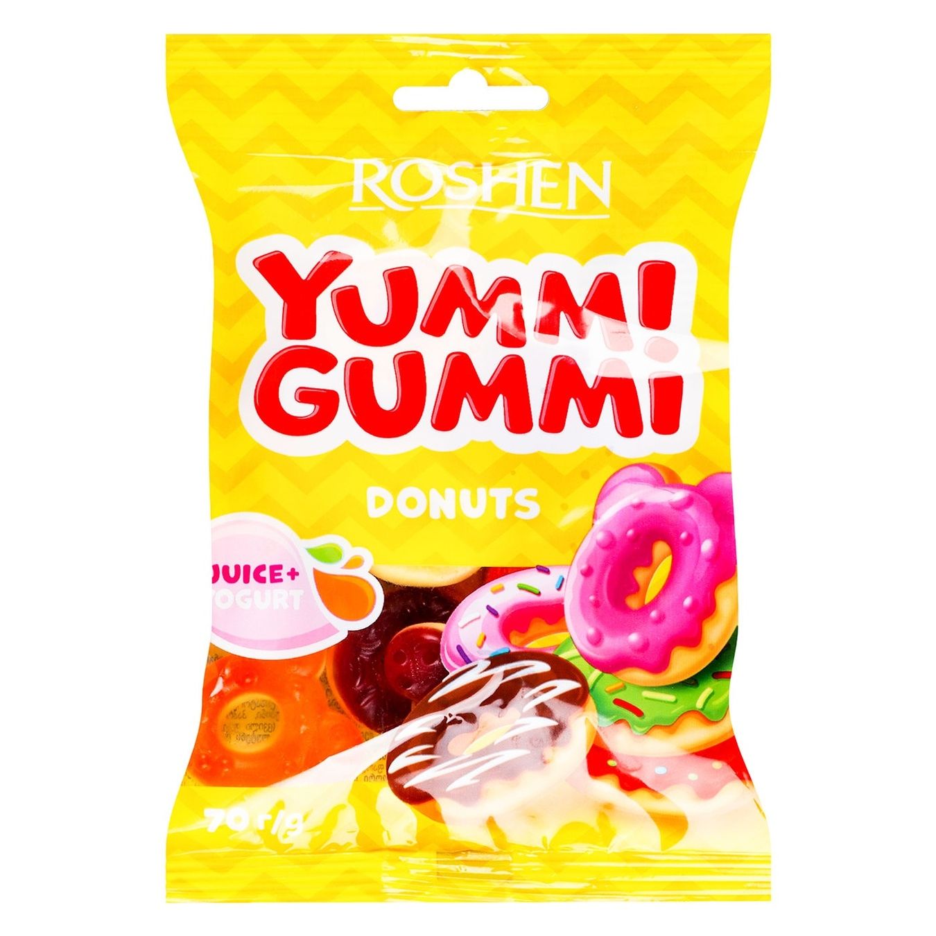 Конфеты Roshen Yummi Gummi Donuts 70г