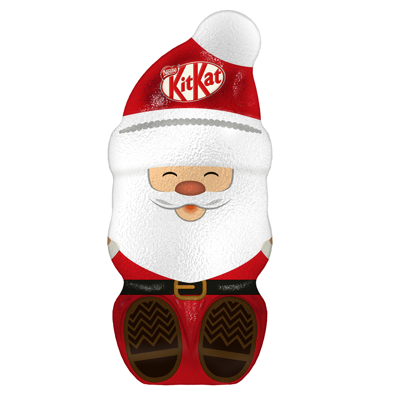 Фигурка шоколадная KitKat Санта 85г