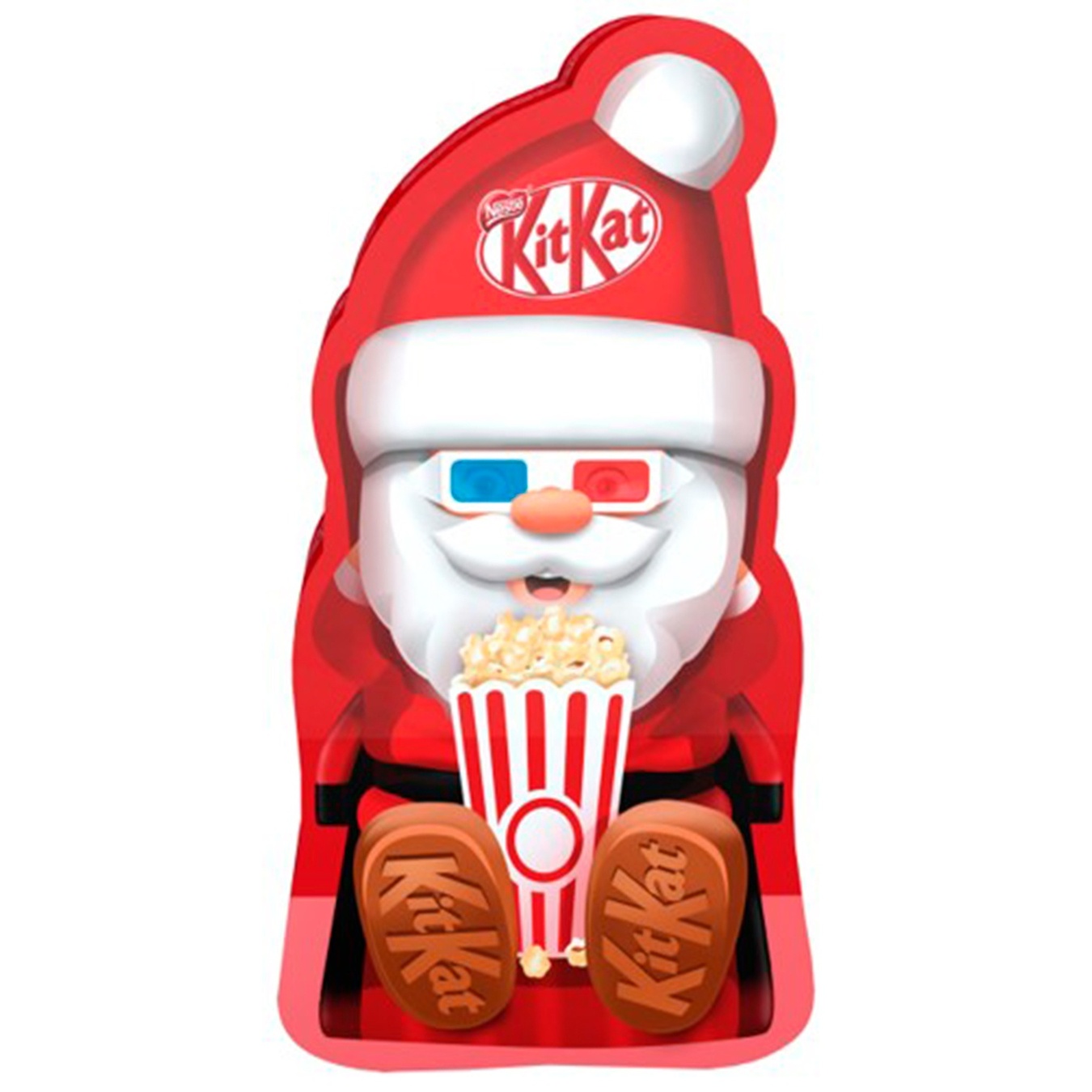 Подарунок новорічний KitKat Санта 174г