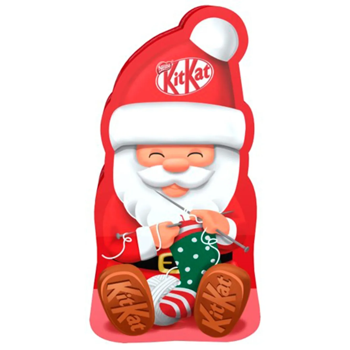 Подарунок новорічний KitKat Санта 174г 3
