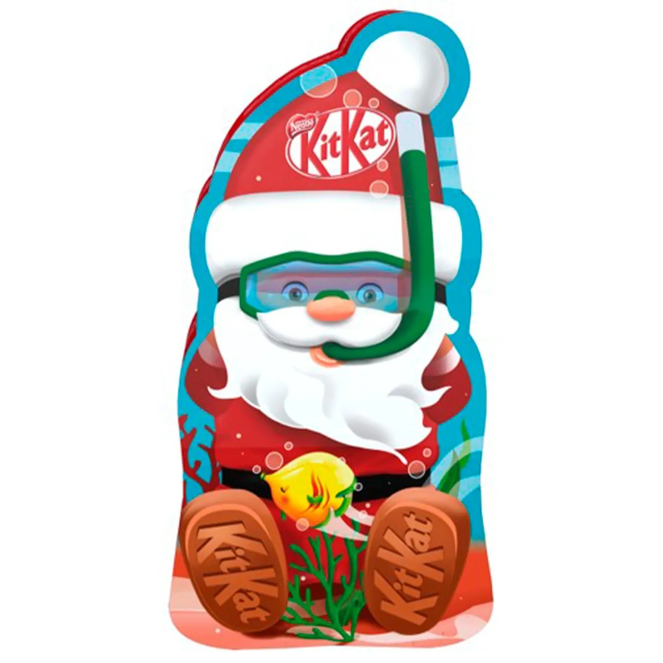 Подарунок новорічний KitKat Санта 174г 4