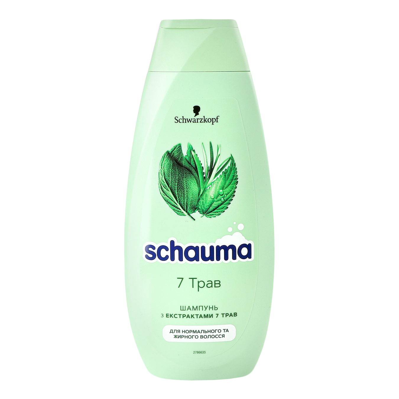 Шампунь Schauma 7 трав для нормального і жирного волосся 400мл
