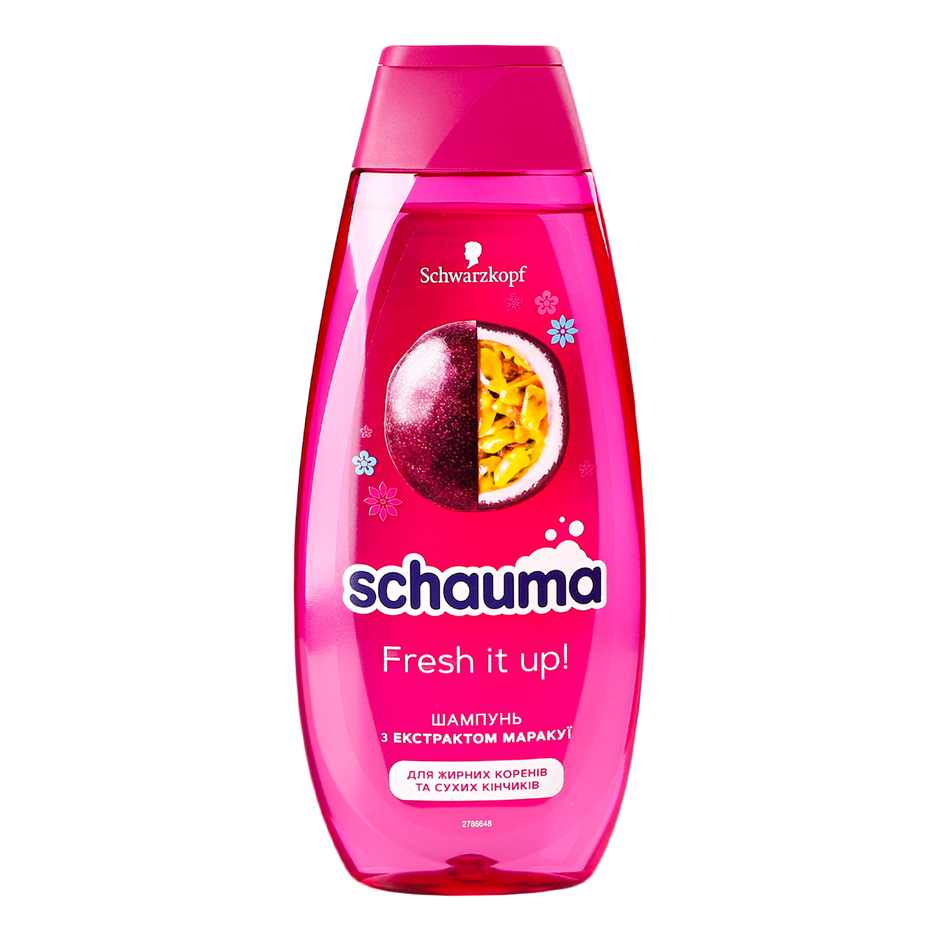 Шампунь Schauma Fresh it UP! для жирного біля коріння волосся і сухого на кінчиках 400мл