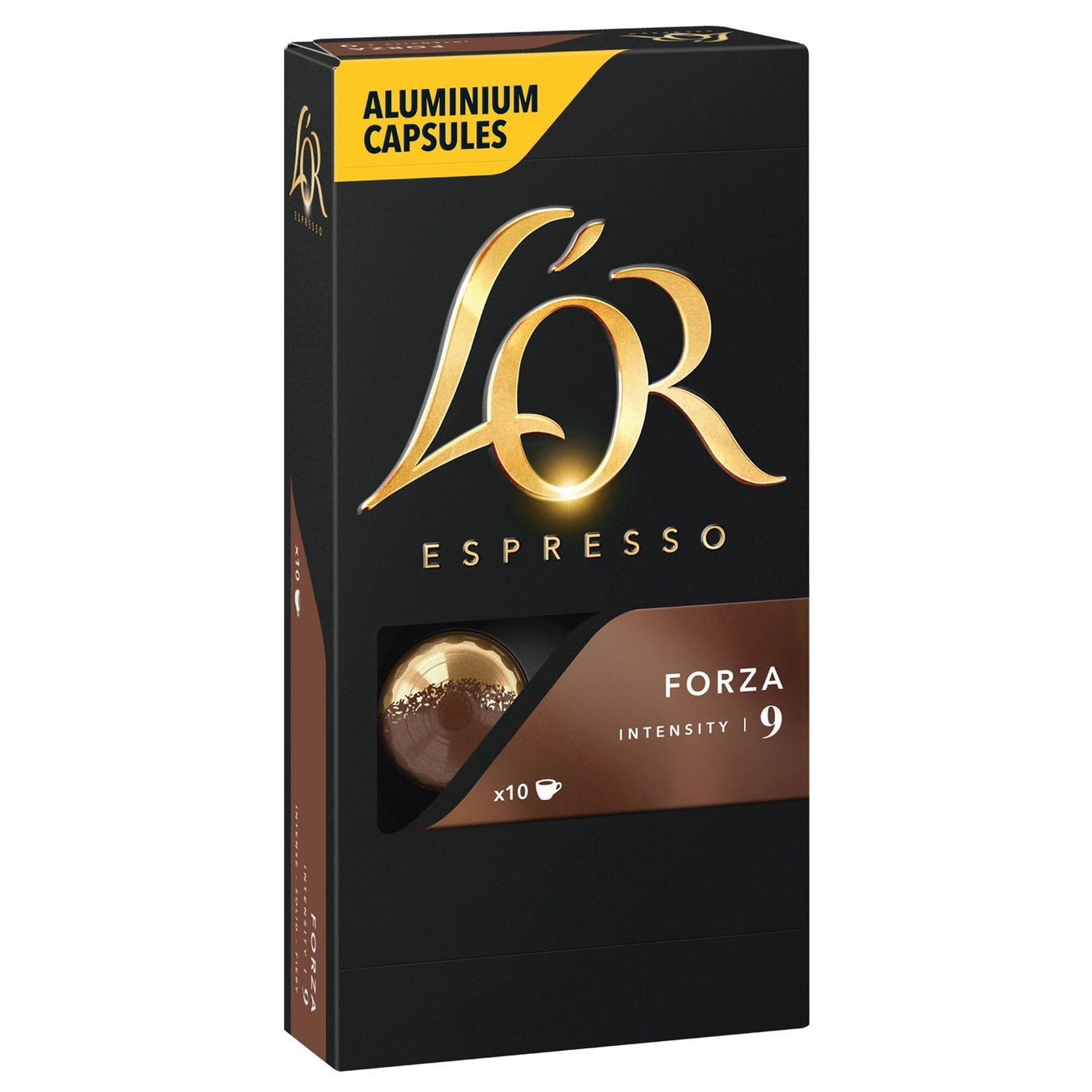 Coffee L’OR Espresso Forza fried ground in capsules 52g