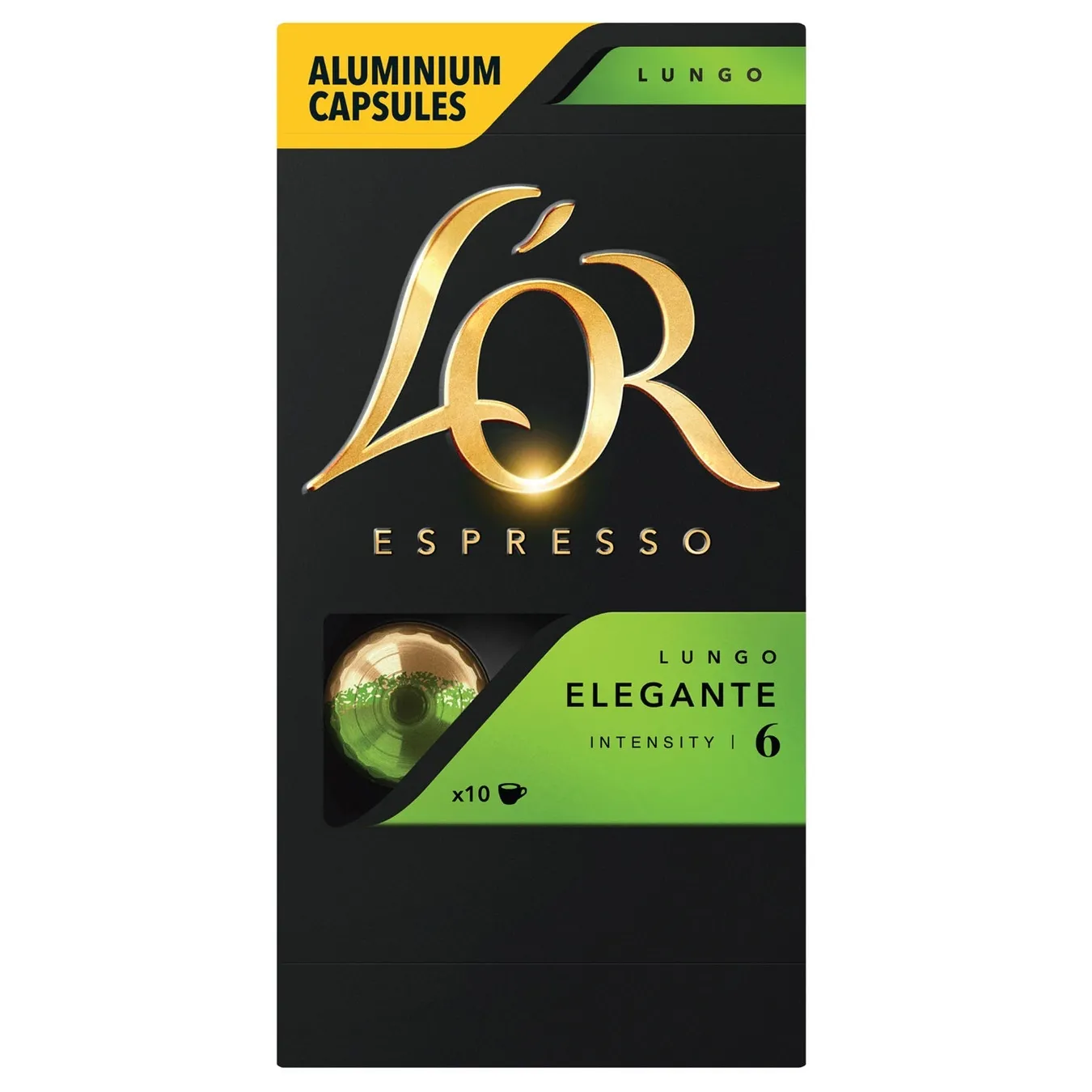 Coffee L’OR Lungo Elegante fried ground in capsules 52g
