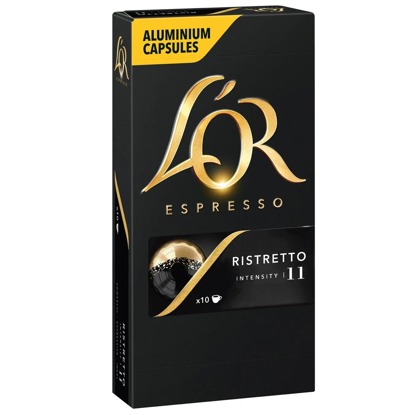 Кава мелена L`OR Espresso Ristretto в капсулах 10шт 52г 2