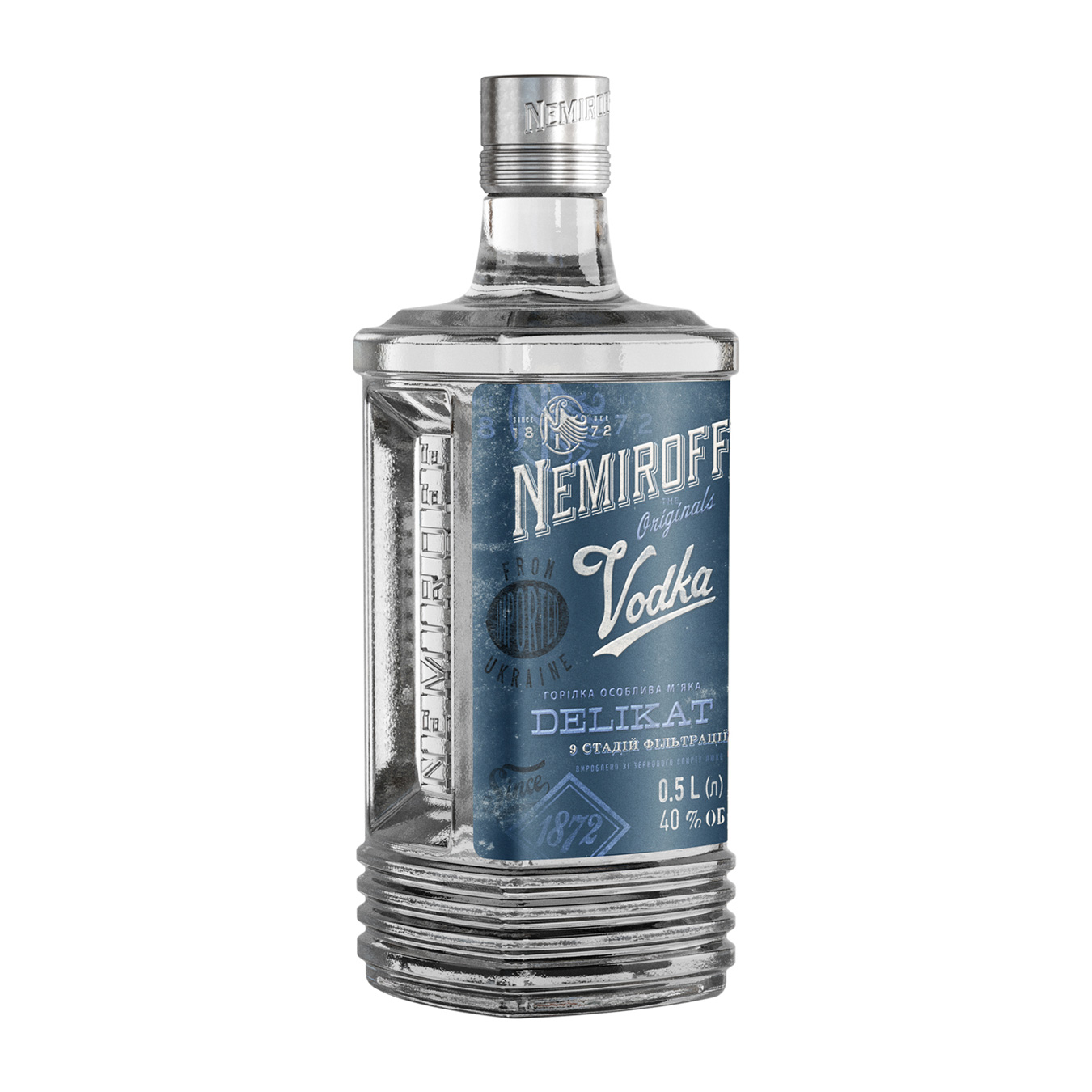 Vodka Nemiroff Delikat 40% 0,5l 3