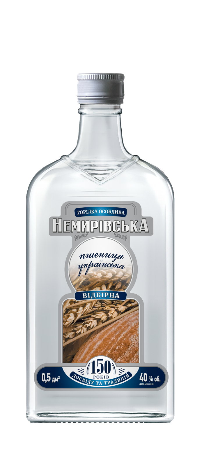 Nemiroff Nemirivska Wheat Vodka40% 0.5l