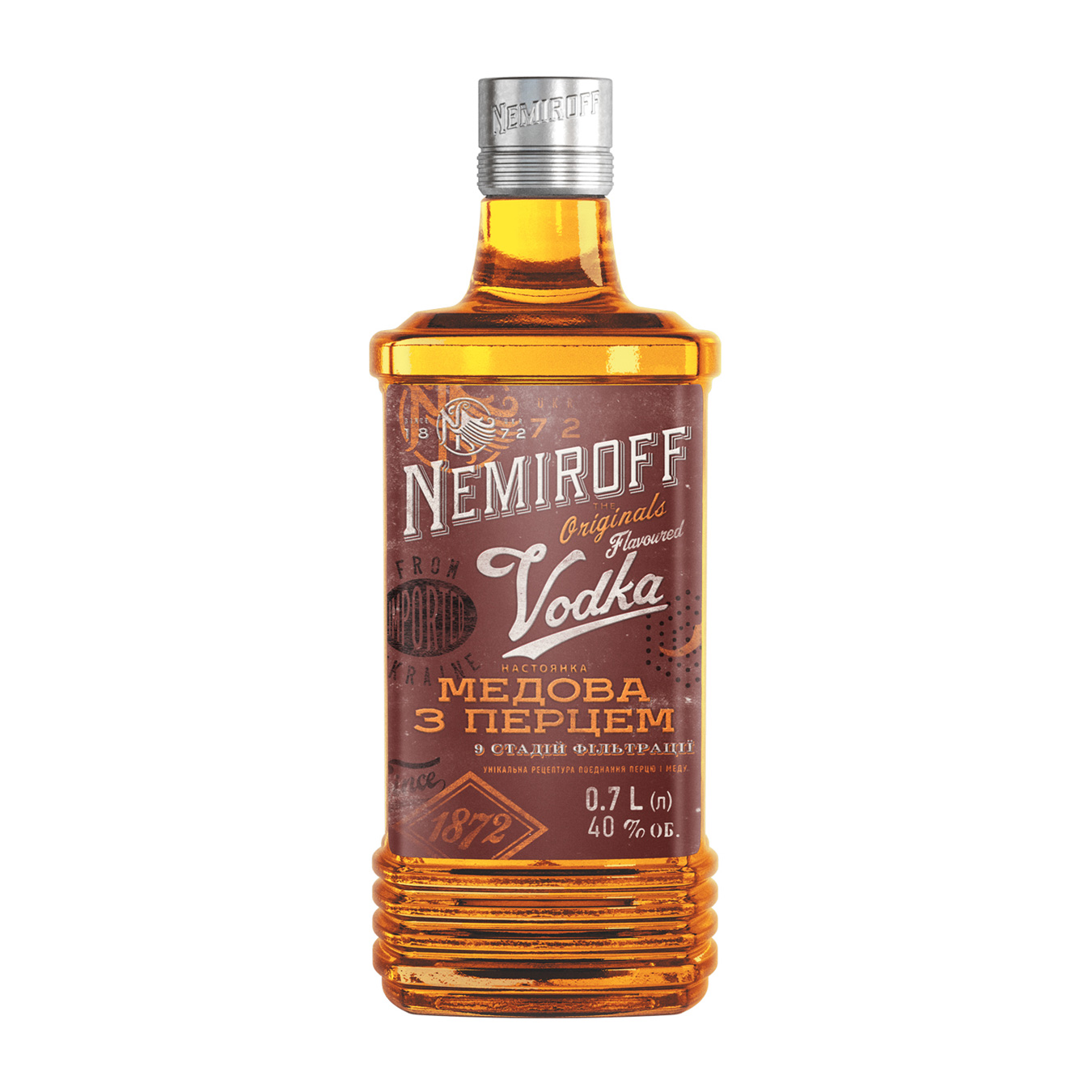 Nemiroff Honey Pepper Vodka 40% 0.7l
