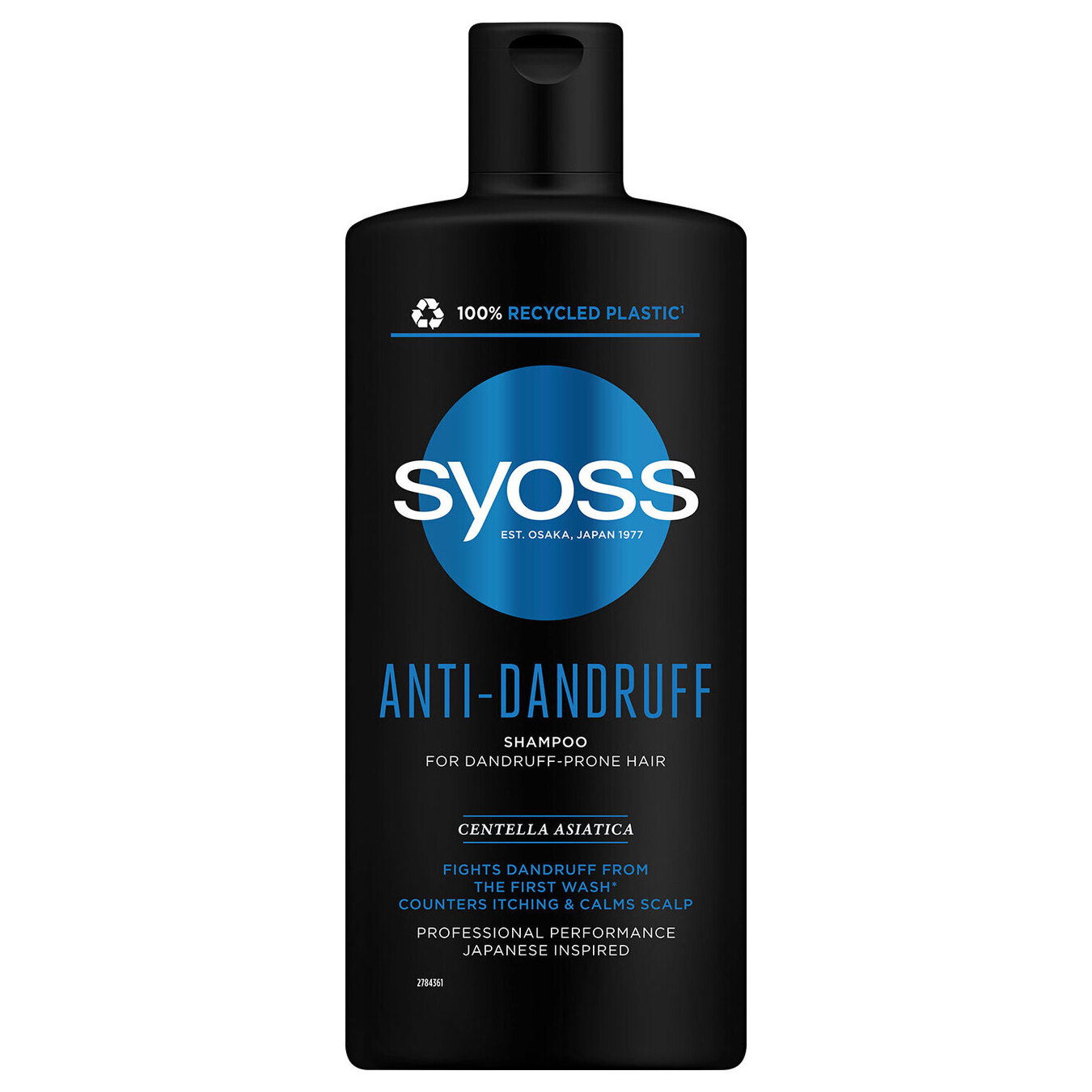 Шампунь Syoss Anti-Dandruff з Центеллою Азіатською для волосся схильного до лупи 440мл