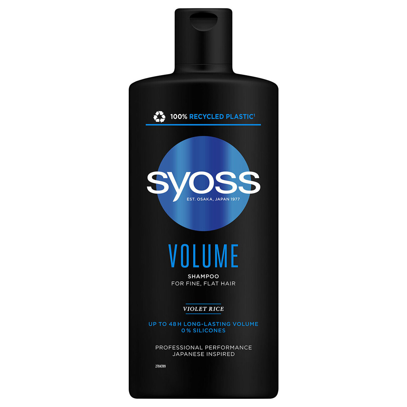 Шампунь SYOSS VOLUME с Фиолетовым Рисом для тонких волос без объема 440 мл