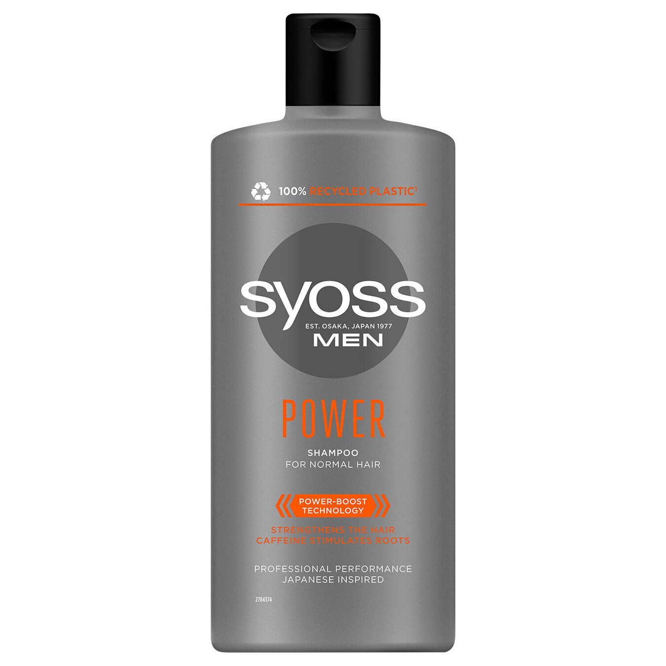 Шампунь для чоловіків SYOSS MEN POWER з Кофеїном для нормального волосся 440 мл