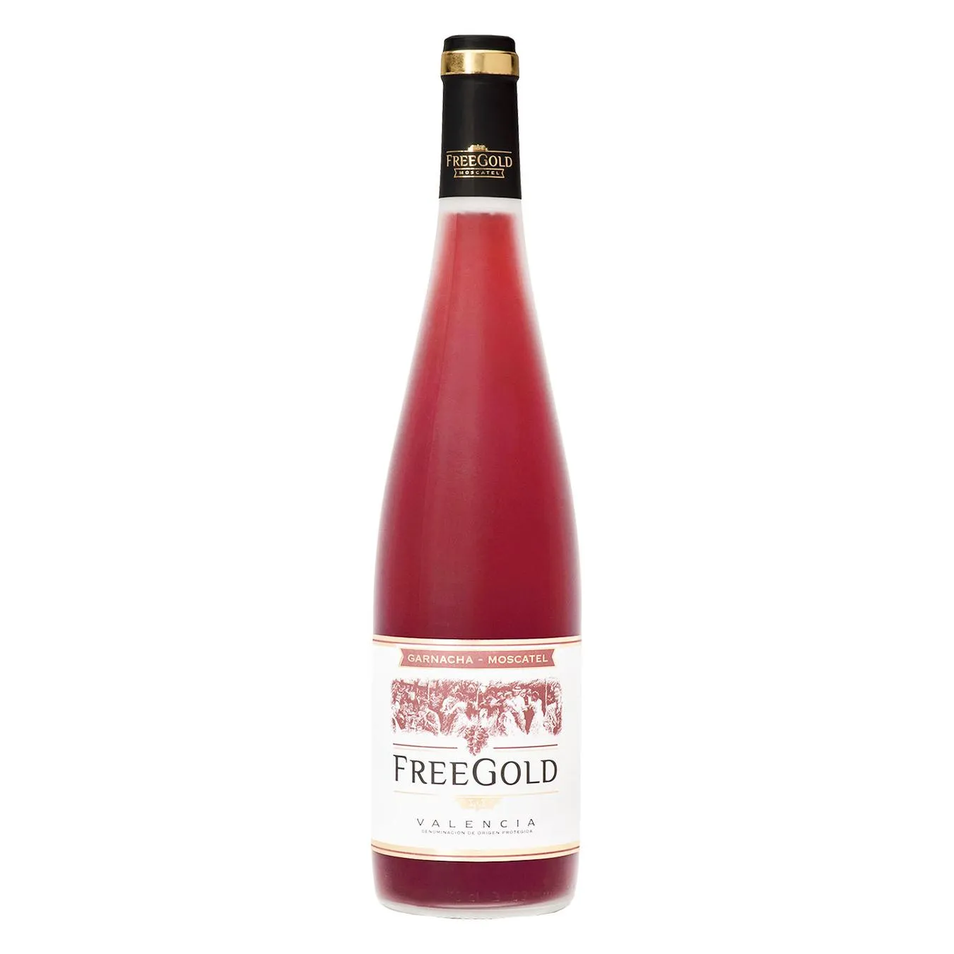 Вино Freegold червоне солодке 12% 0,75л