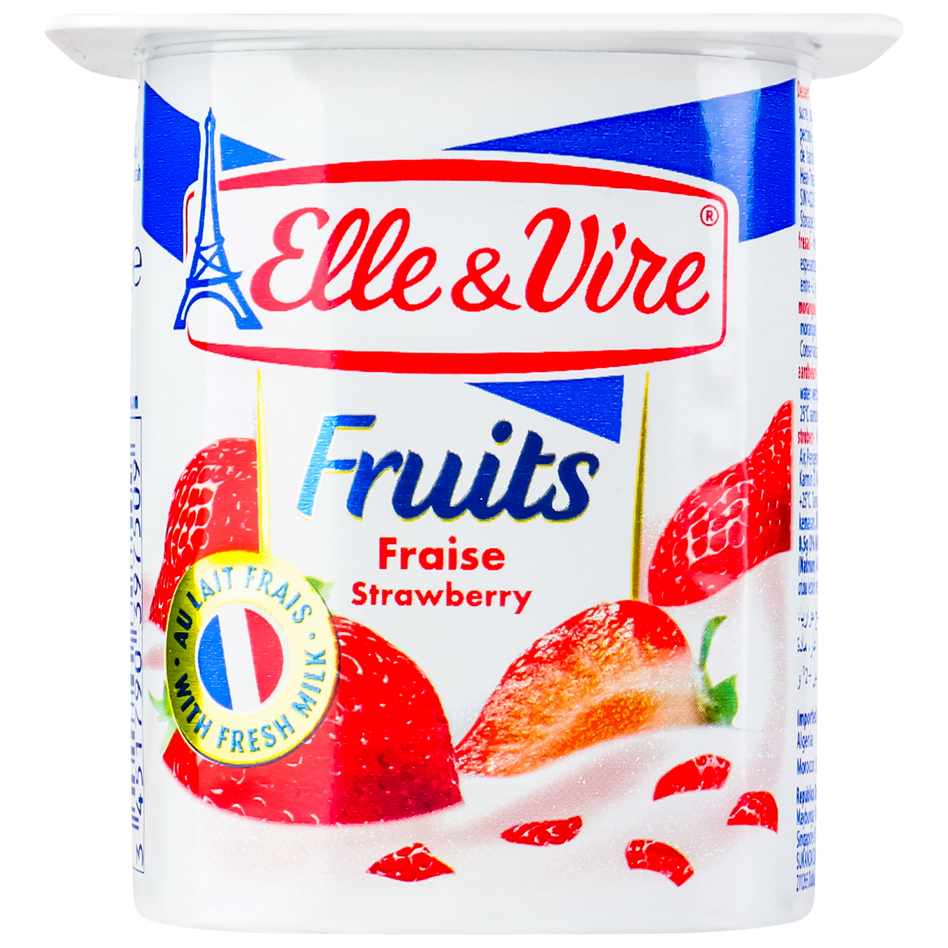 Dessert Elle&Vire strawberry 1.5% 125g