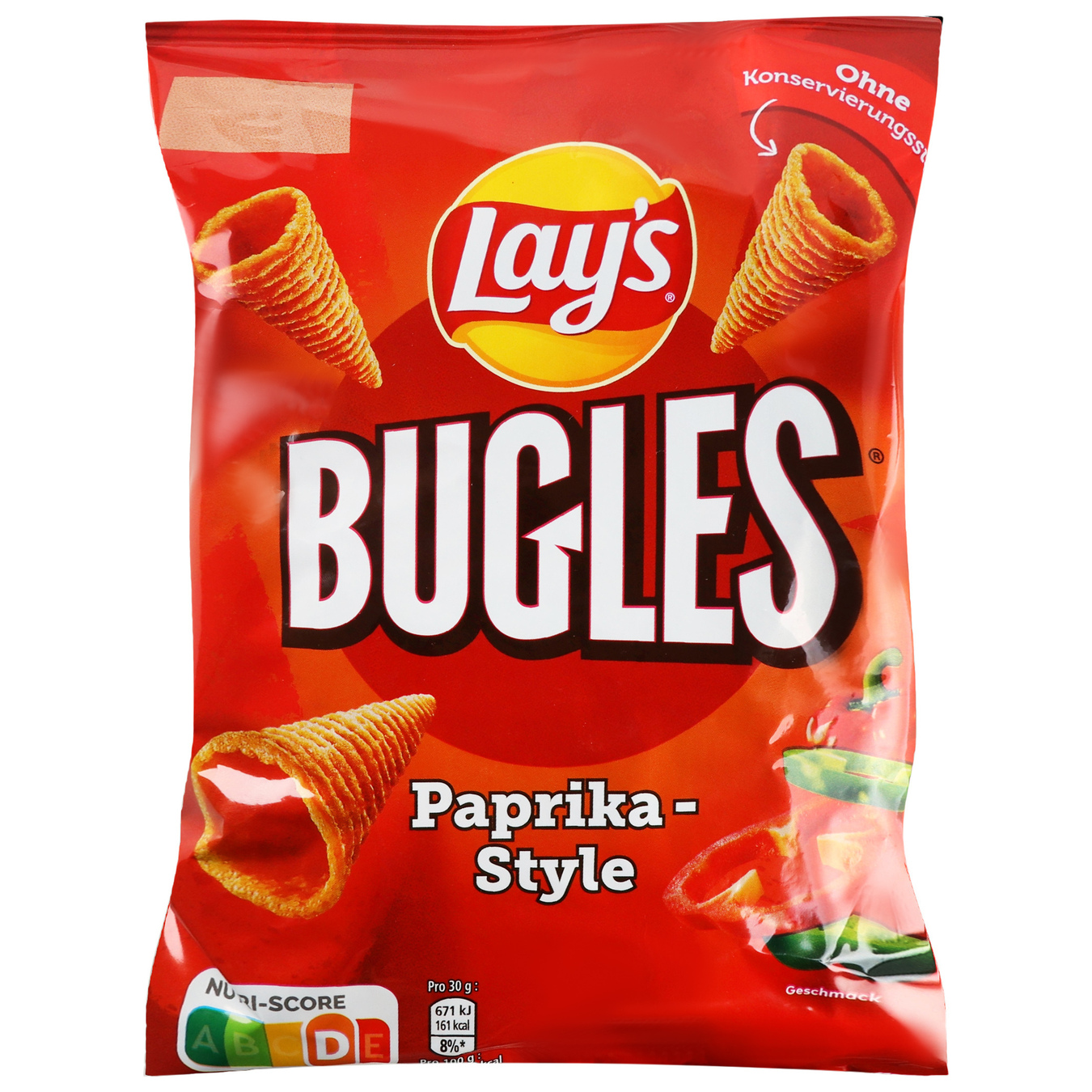 Чипсы Lay's Bugles кукурузные паприк 95г