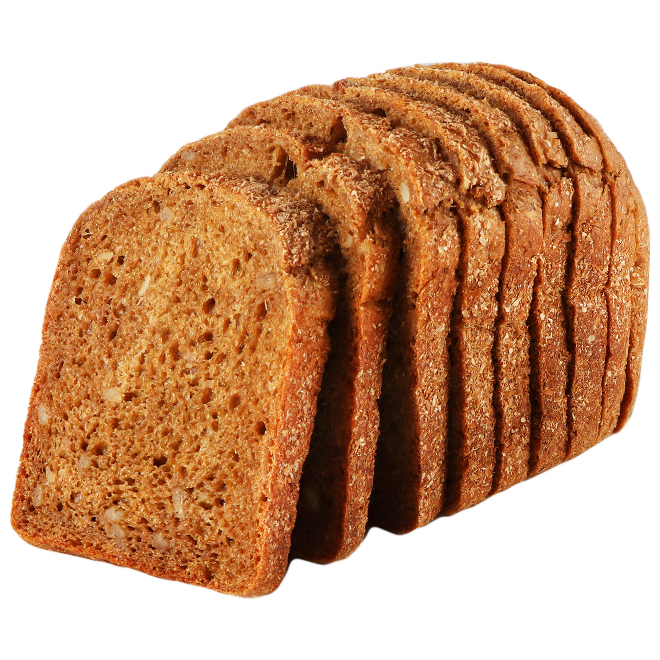 Хліб Німецький Рум'янець нарізаний скибками 400г 3