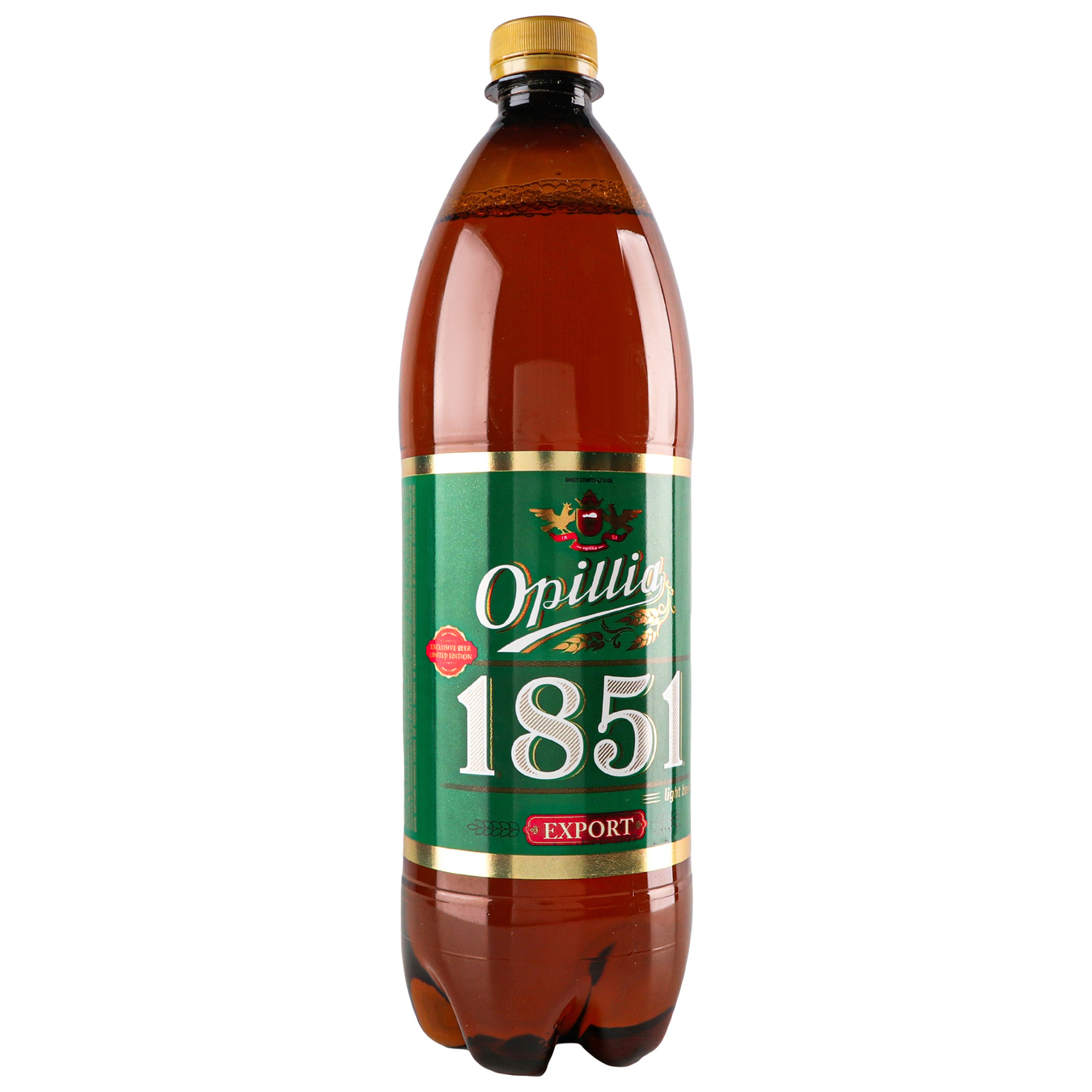Пиво світле Opillia Export 1851 4,3% 1л 2