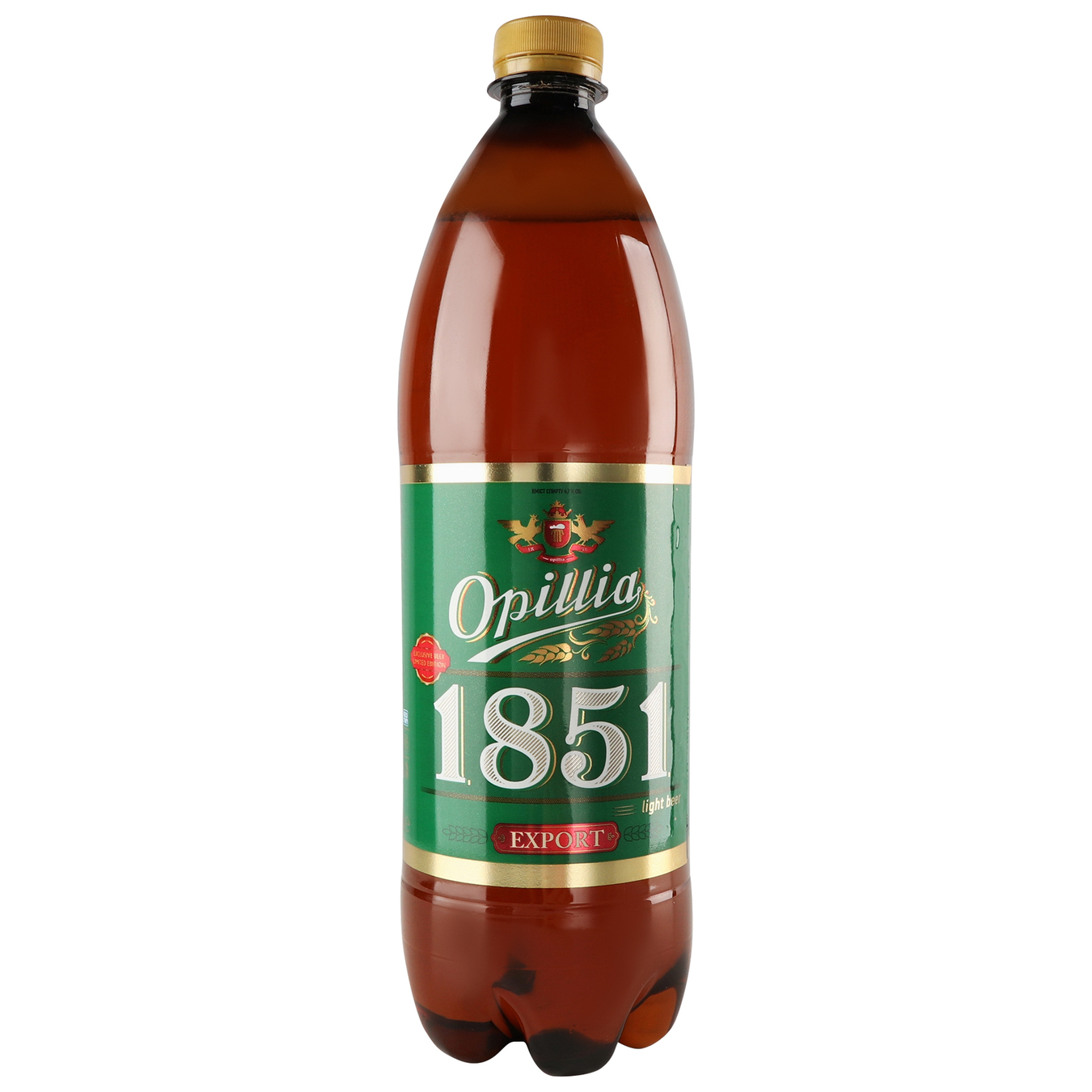 Light beer Opillia Export 1851 4.3% 1l