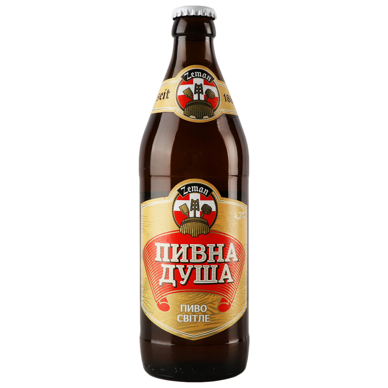Light beer Zeman Beer soul 4.2% 0.5 l