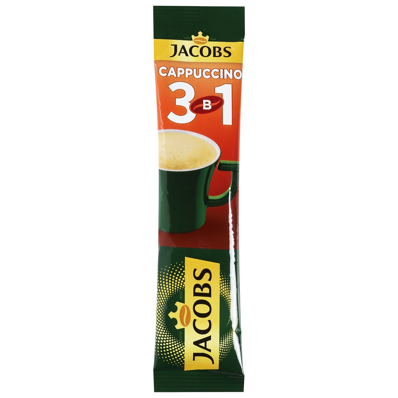 Напій кавовий Jacobs 3в1 Капучіно розчинний 24шт*12,5г