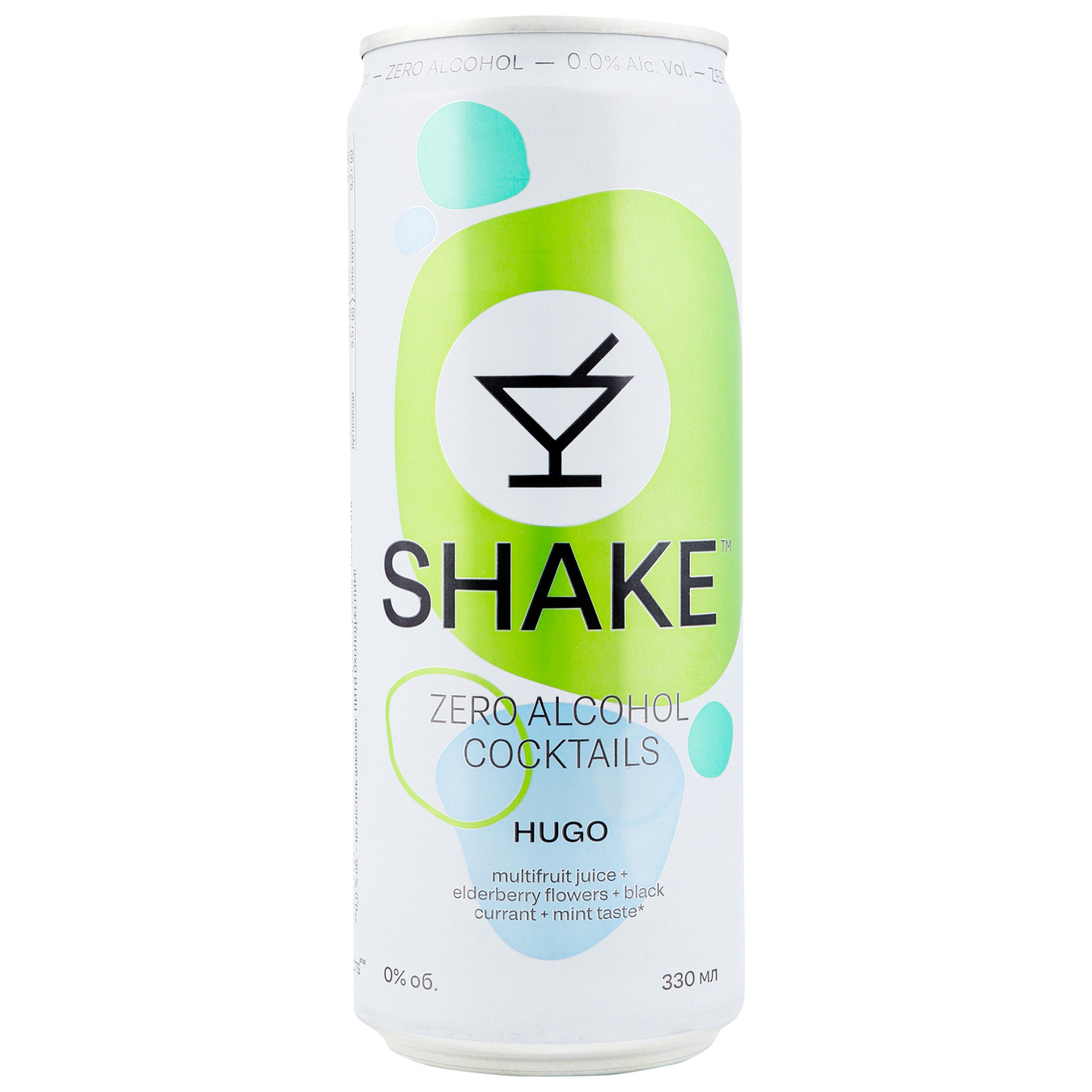 Напій безалкогольний Shake Hugo 0,33л