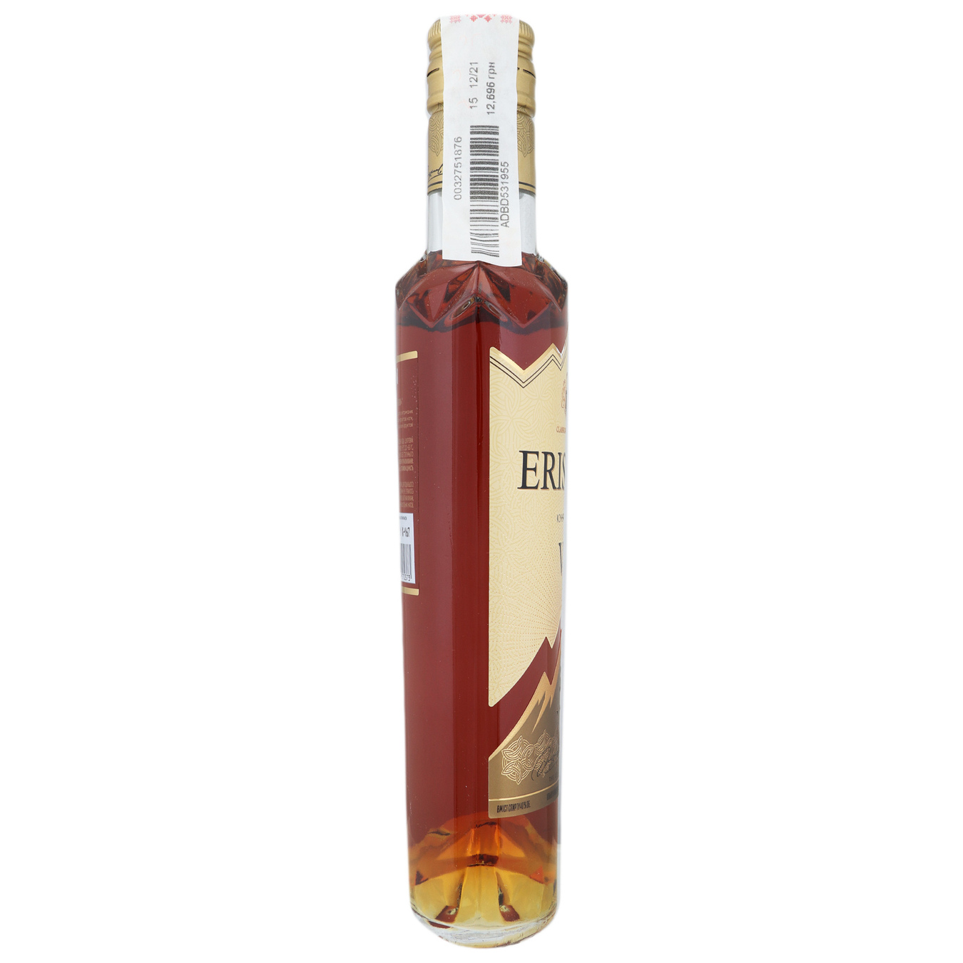 Cognac of Ukraine ordinary Erisioni 3* 40% 0.25 l 3