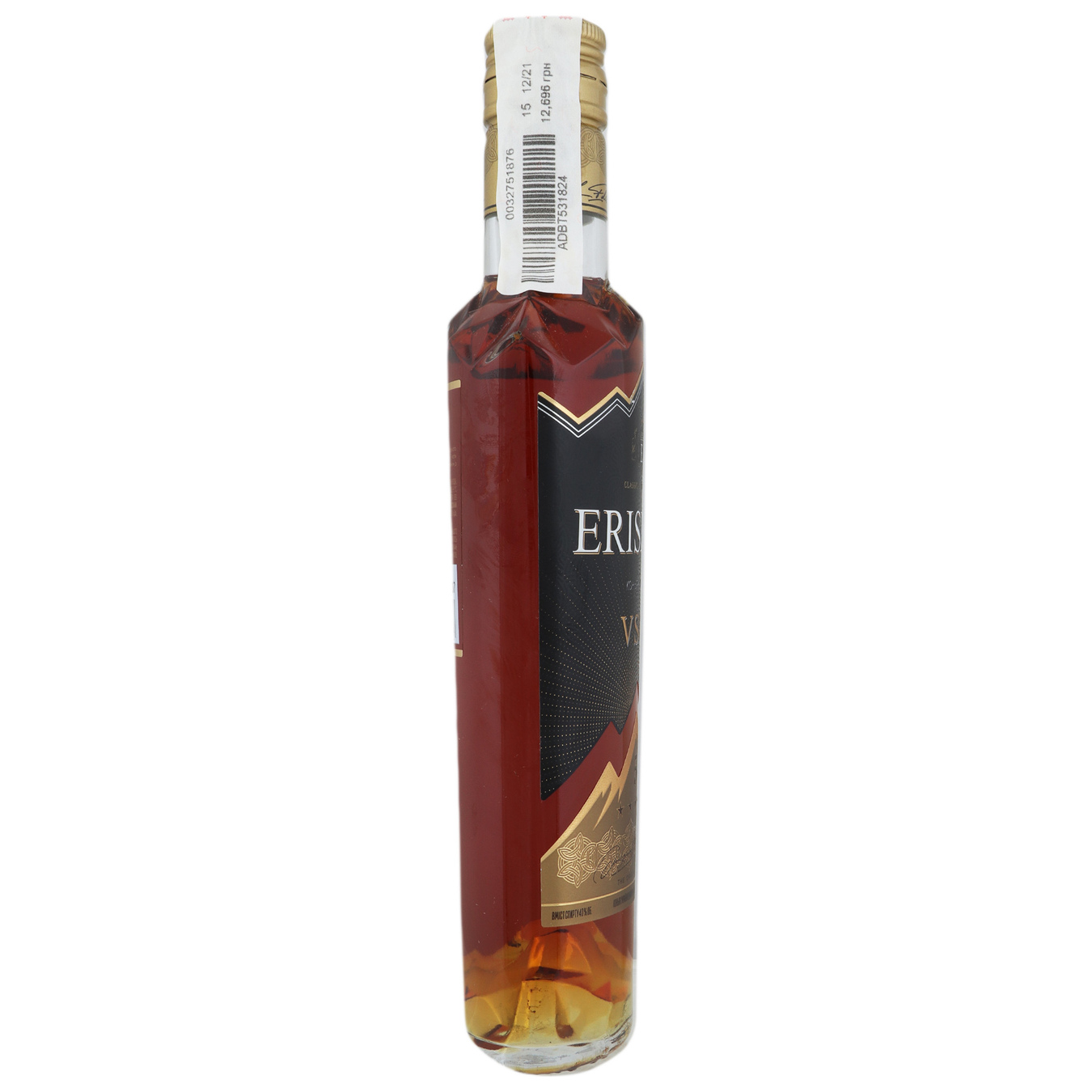 Cognac of Ukraine ordinary Erisioni 5* 40% 0.25 l 3